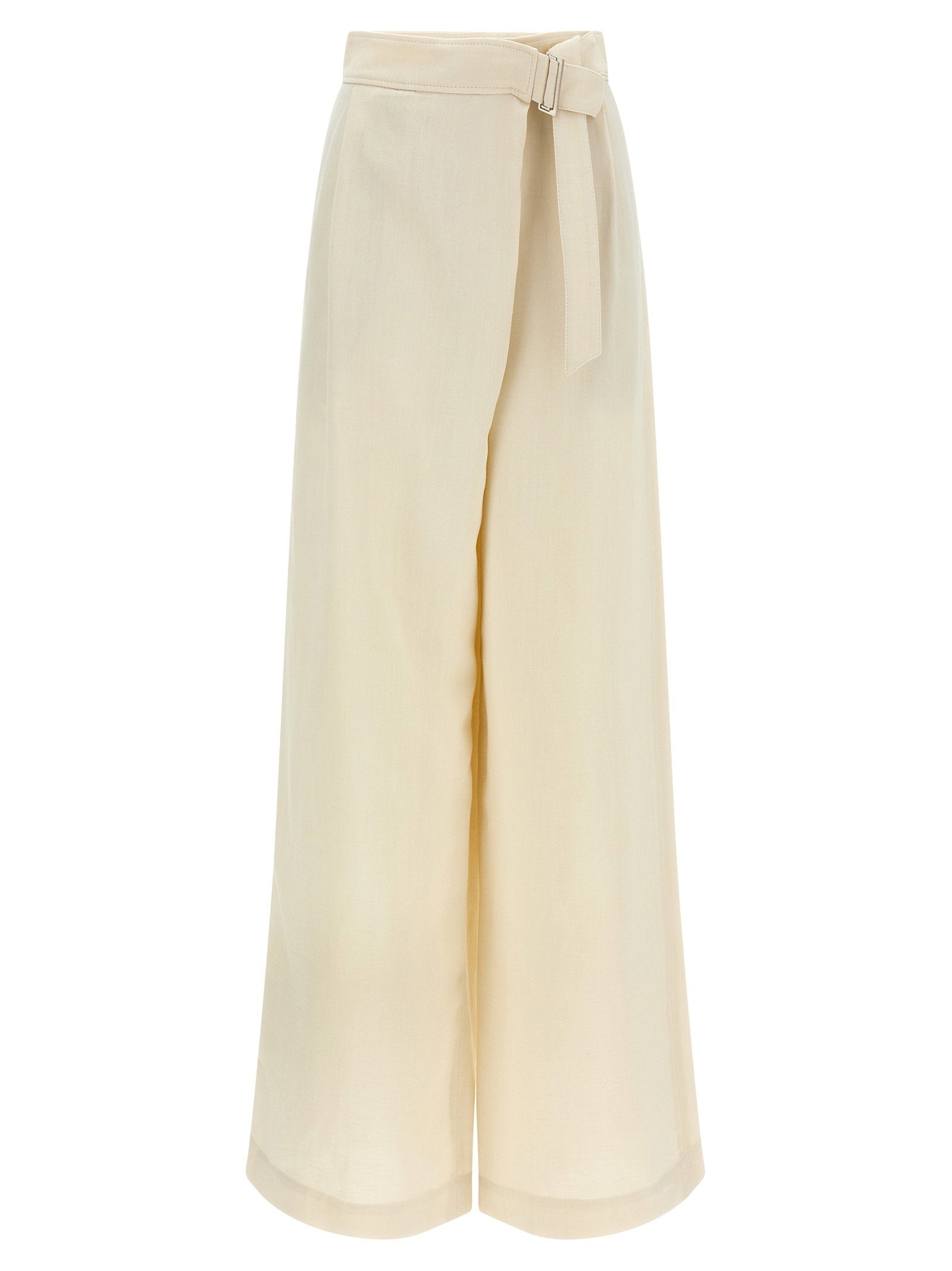 Brunello Cucinelli Crossed Pants White