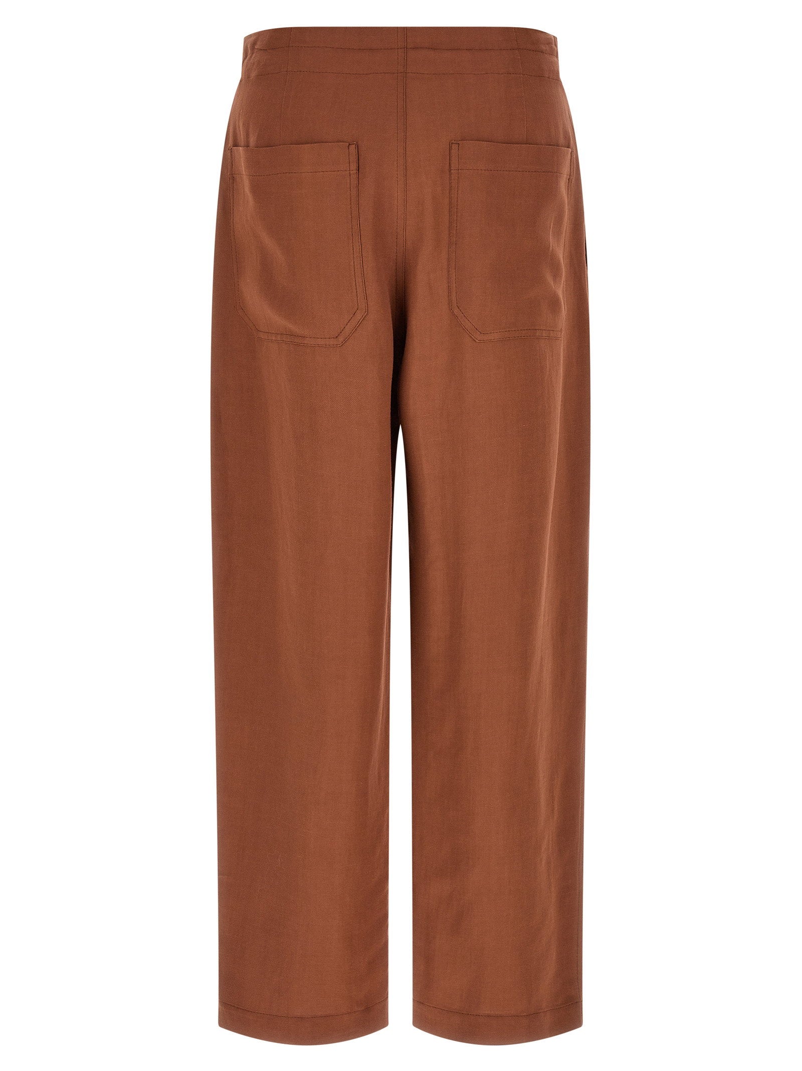 Brunello Cucinelli Tailored Track Pants Red