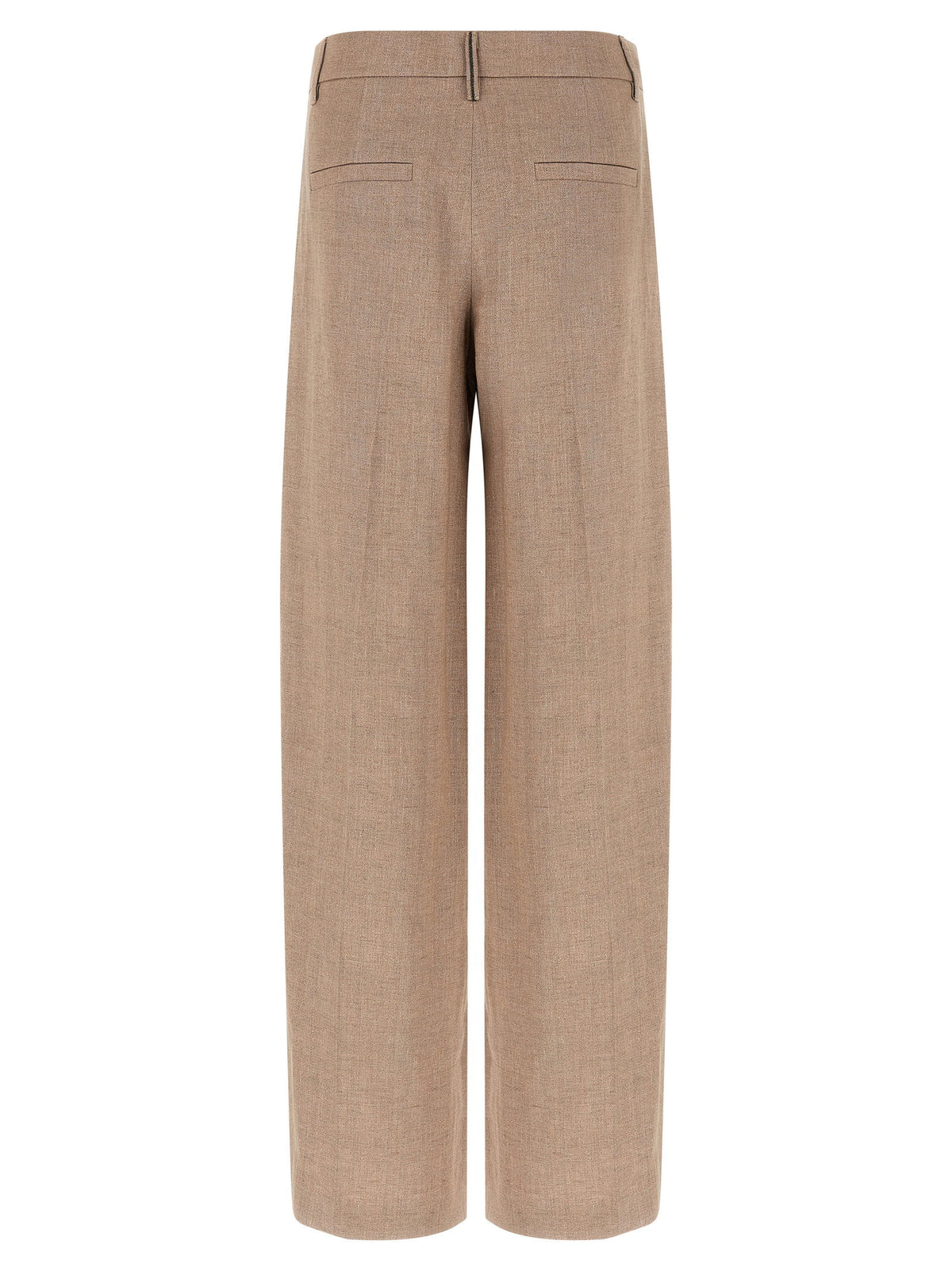 Brunello Cucinelli Loose Pleated Pants Pink