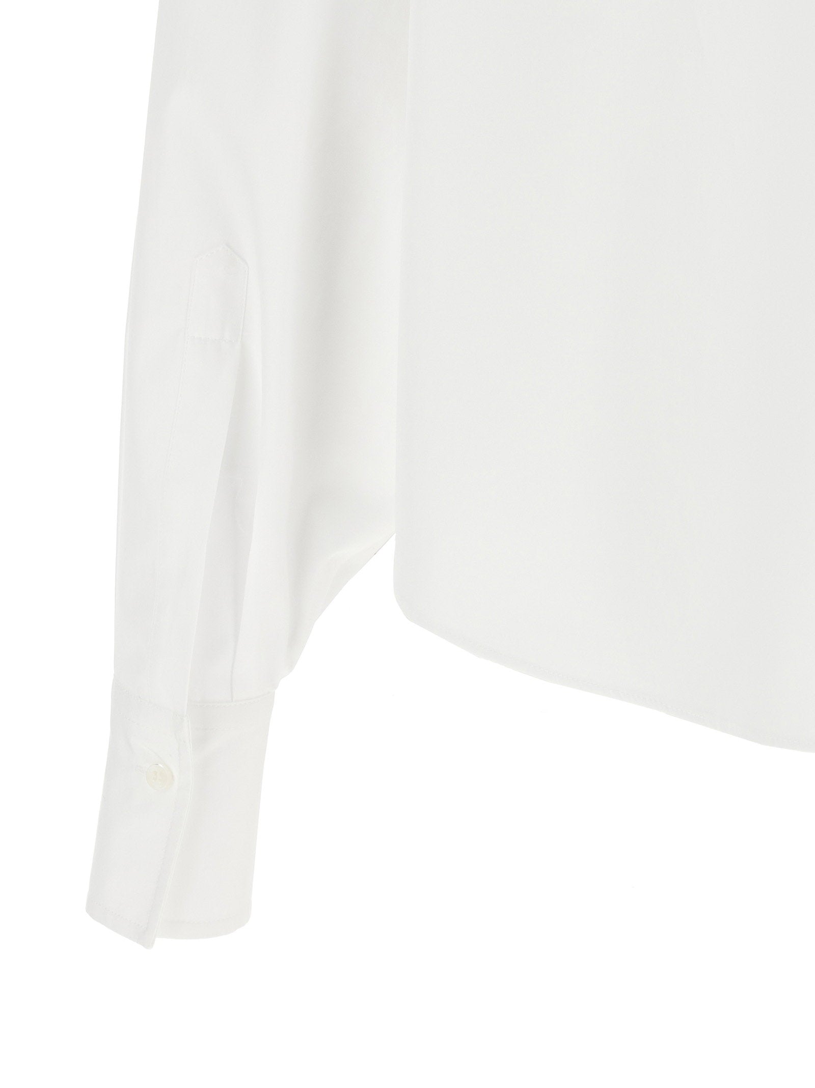 Brunello Cucinelli Shiny Trim Shirt White