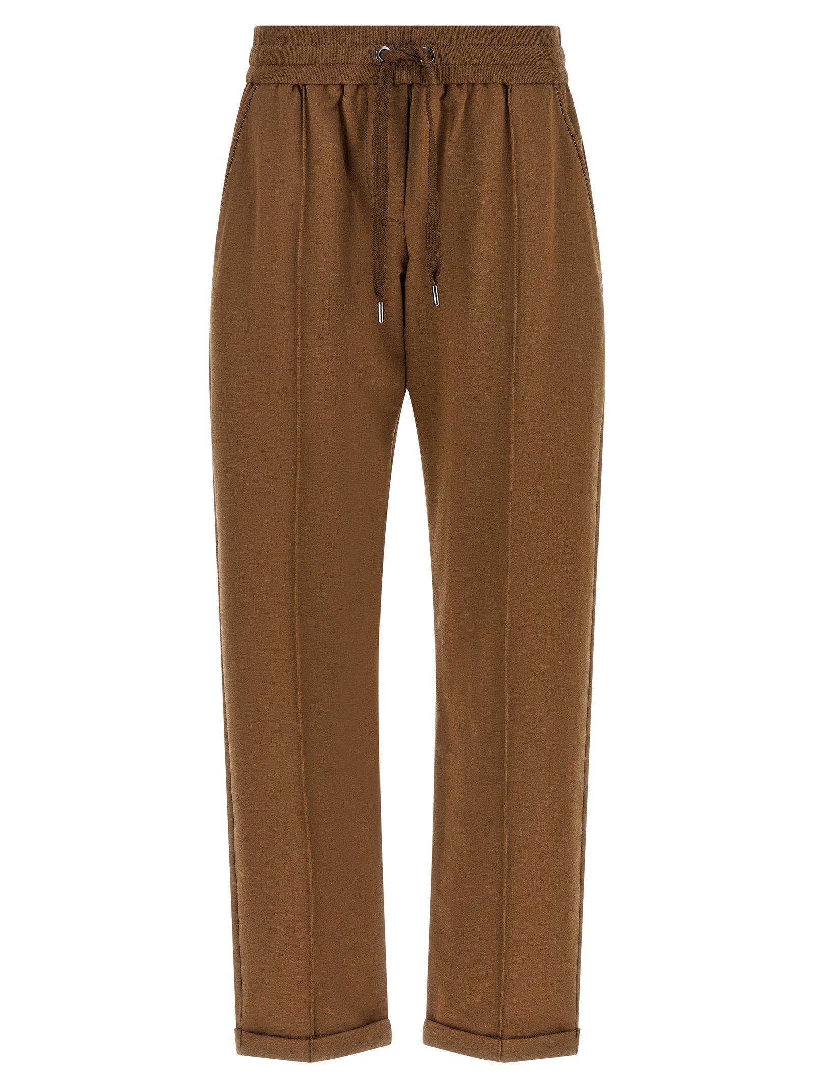 Brunello Cucinelli Track Joggers Brown