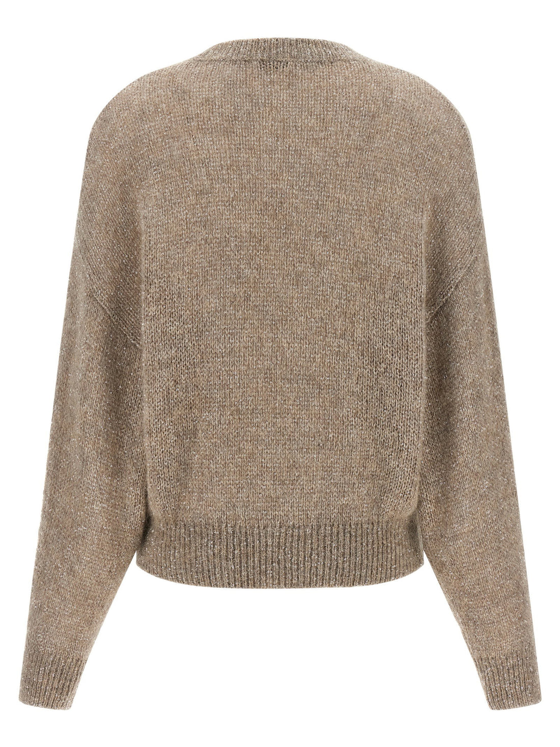 Brunello Cucinelli Diamante Sweater Beige