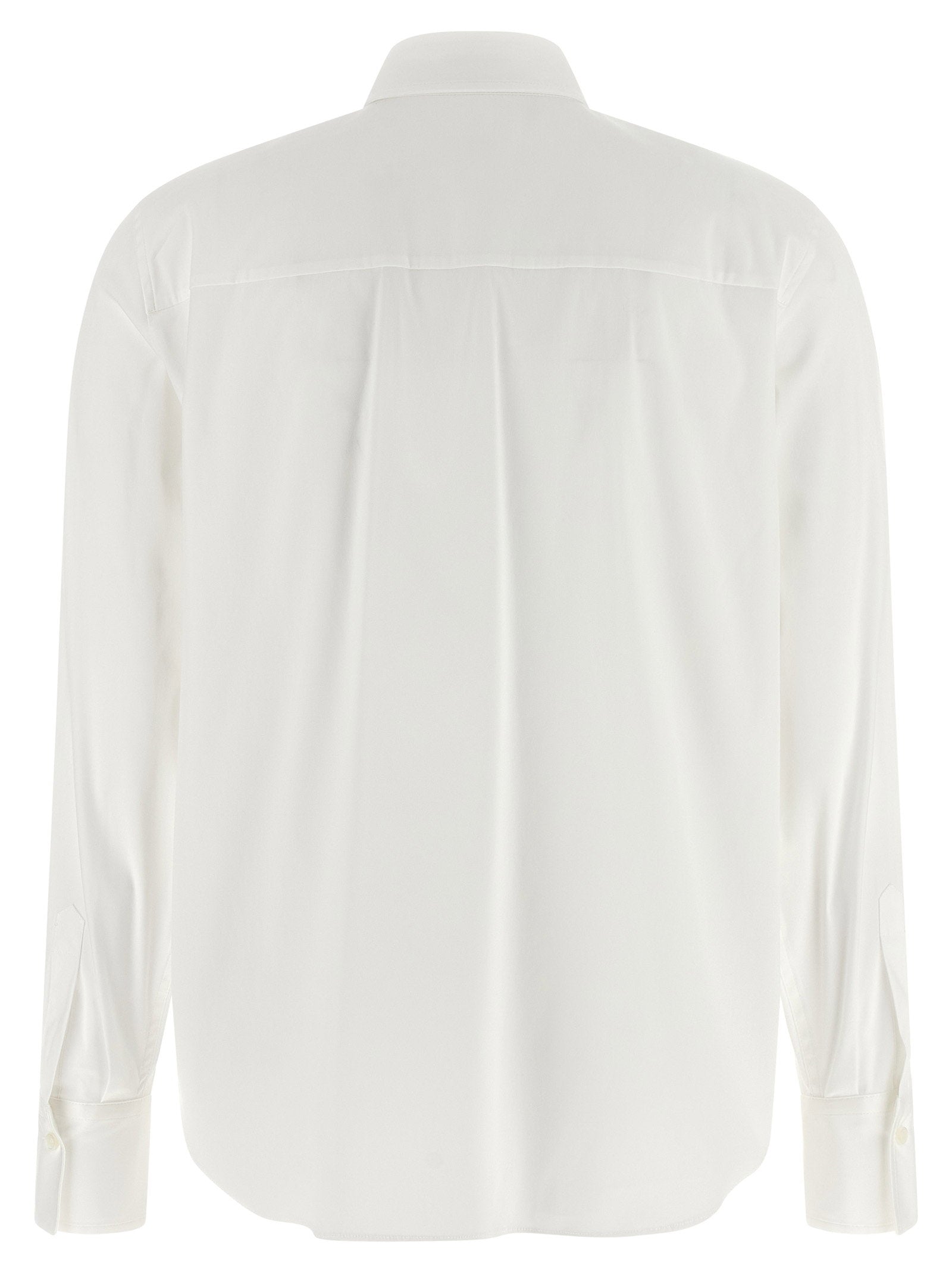 Brunello Cucinelli Shiny Trim Shirt White