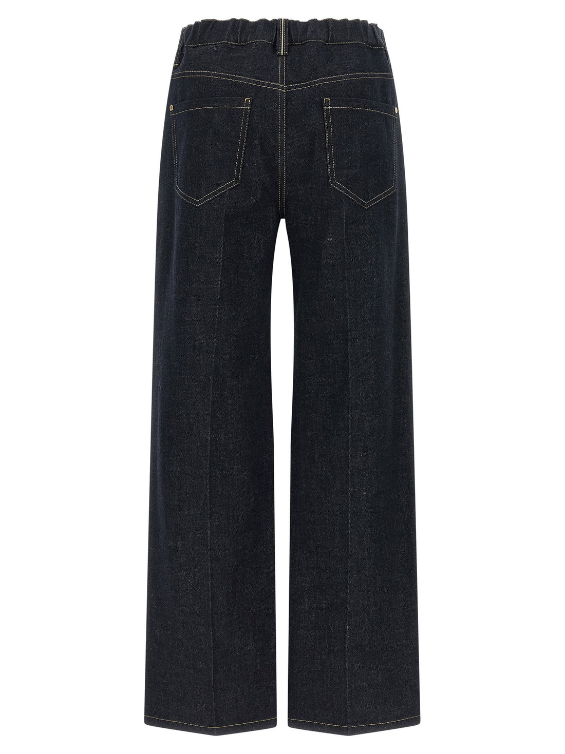 Brunello Cucinelli The Contemporary Pull-on Jeans Blue