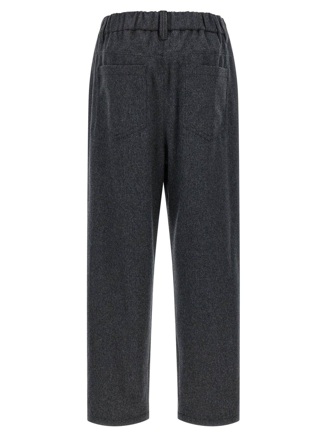 Brunello Cucinelli Wool Pants Gray
