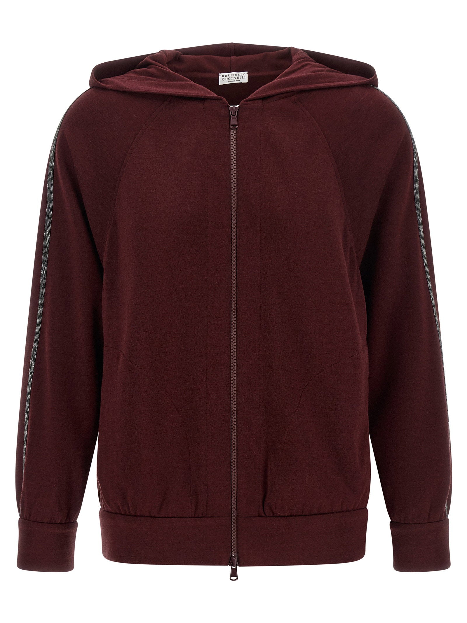Brunello Cucinelli Hoodie Bordeaux