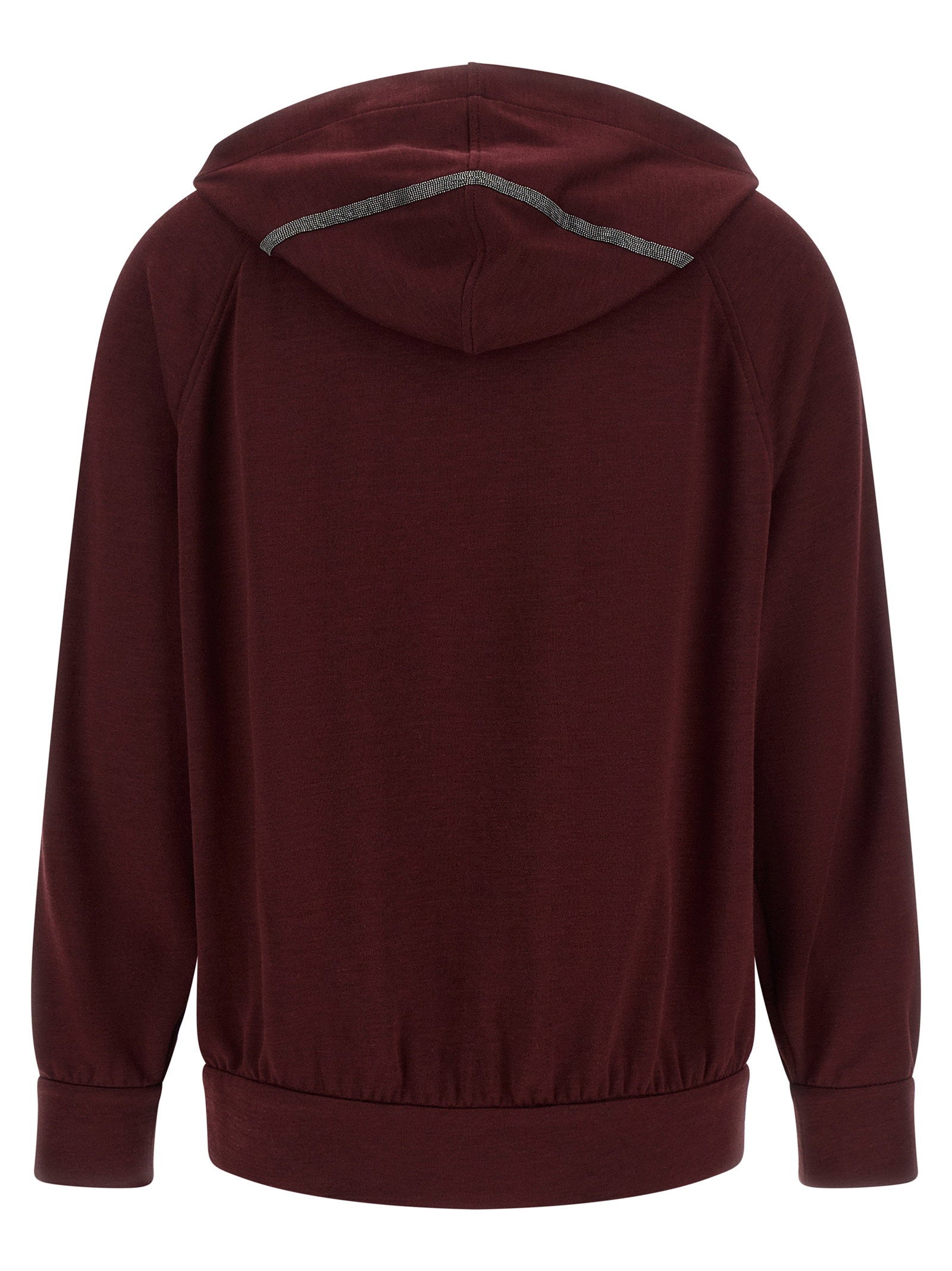 Brunello Cucinelli Hoodie Bordeaux