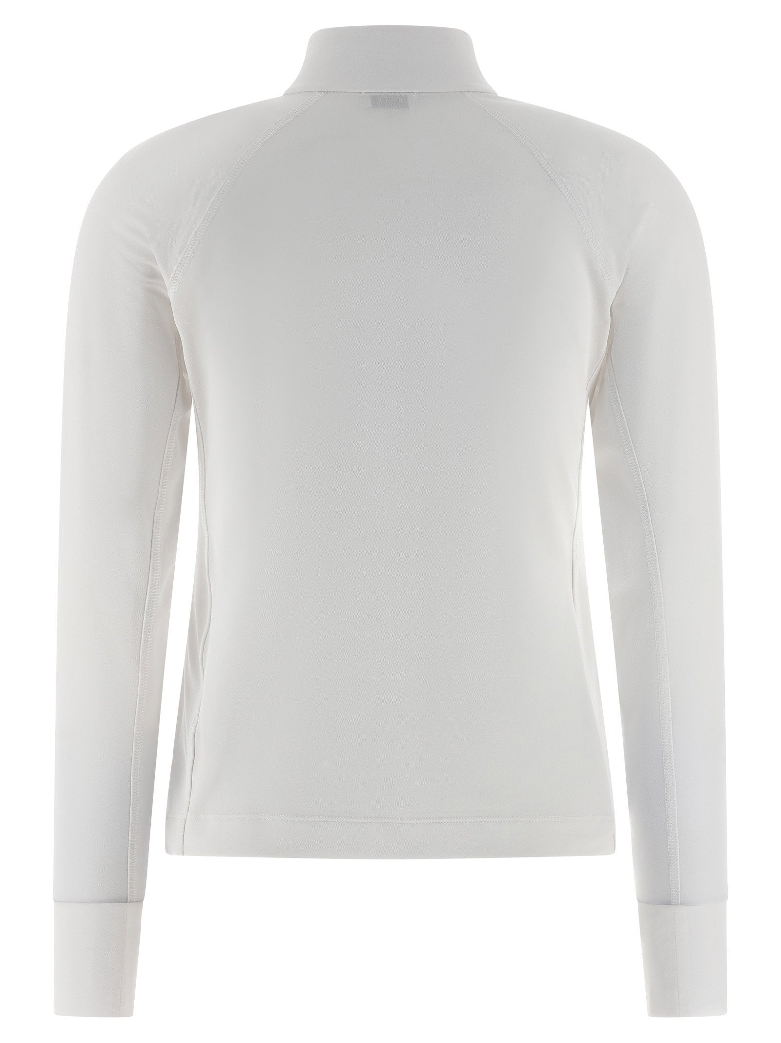 Brunello Cucinelli Precious Half Zip Sweater White