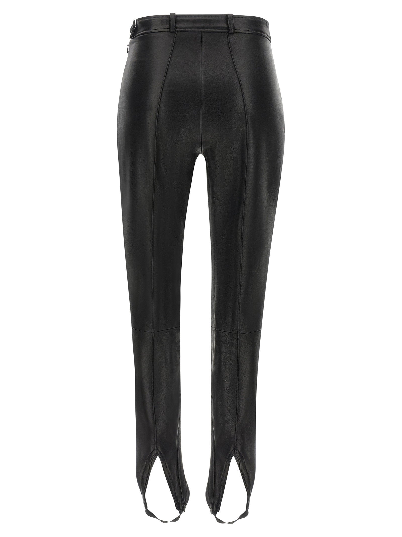 Balmain Leather Fuseau Black