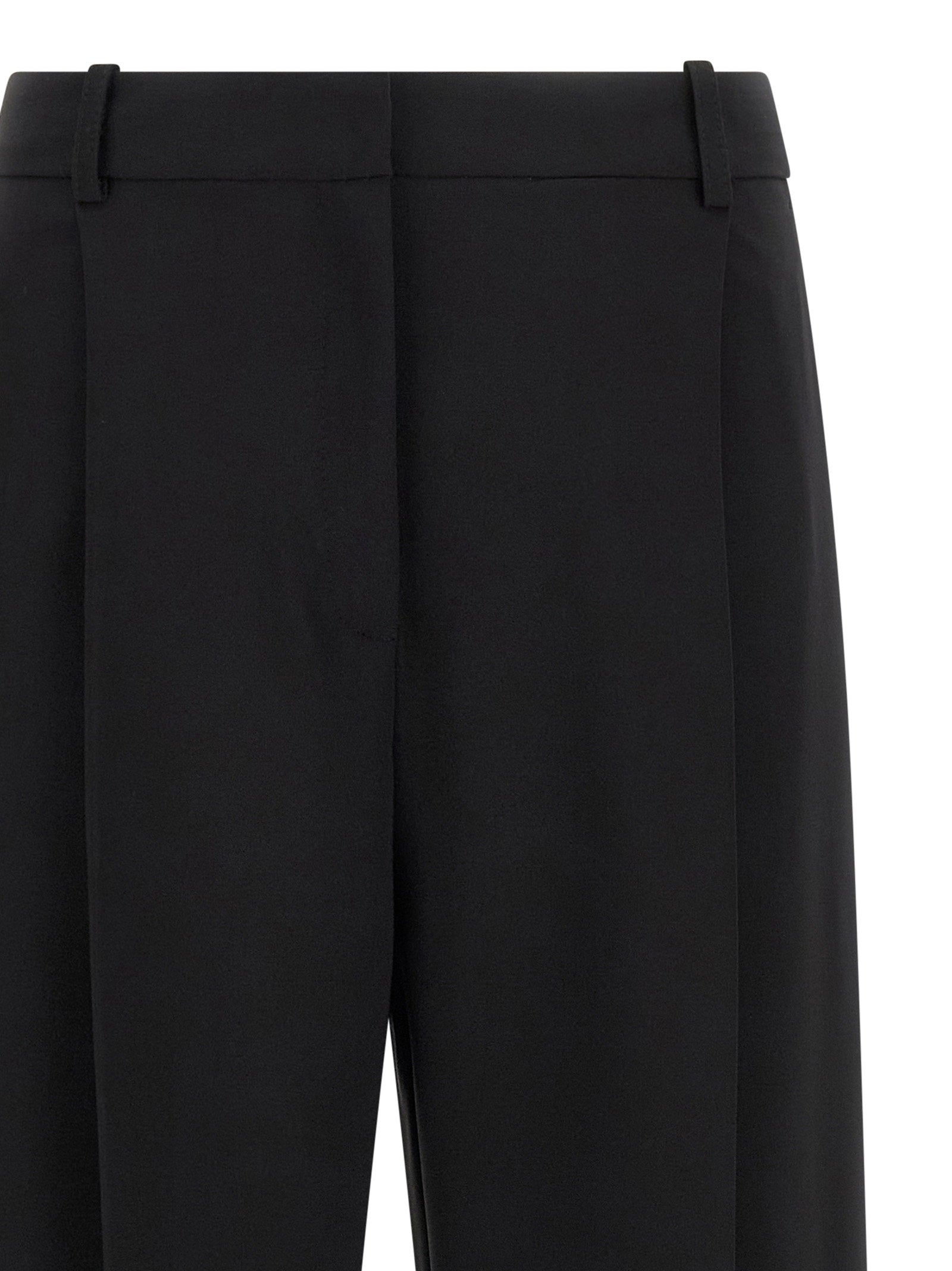 Elisabetta Franchi Fluid Cady Pants Black