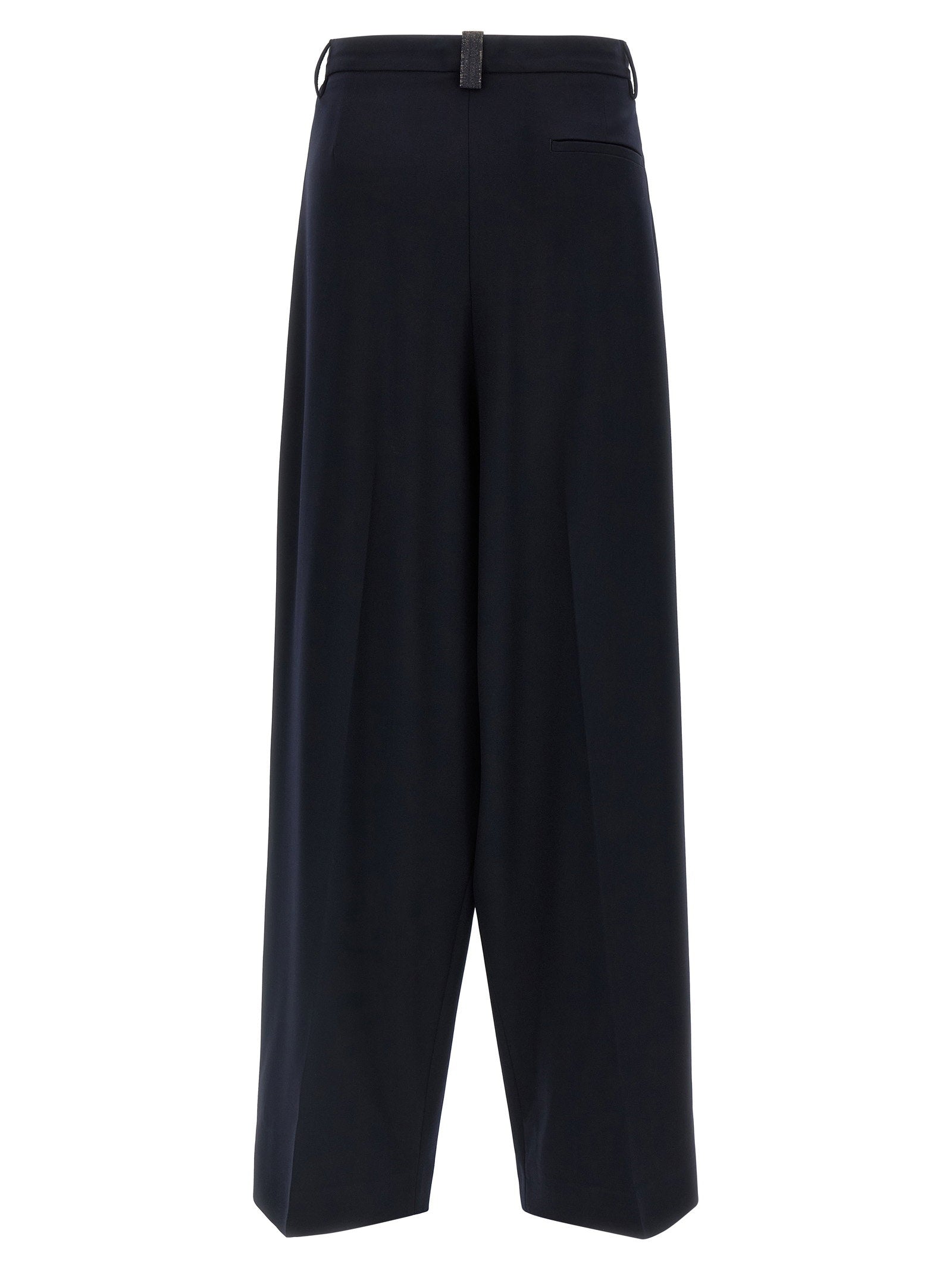 Fabiana Filippi Wide Range Of Trousers Blue