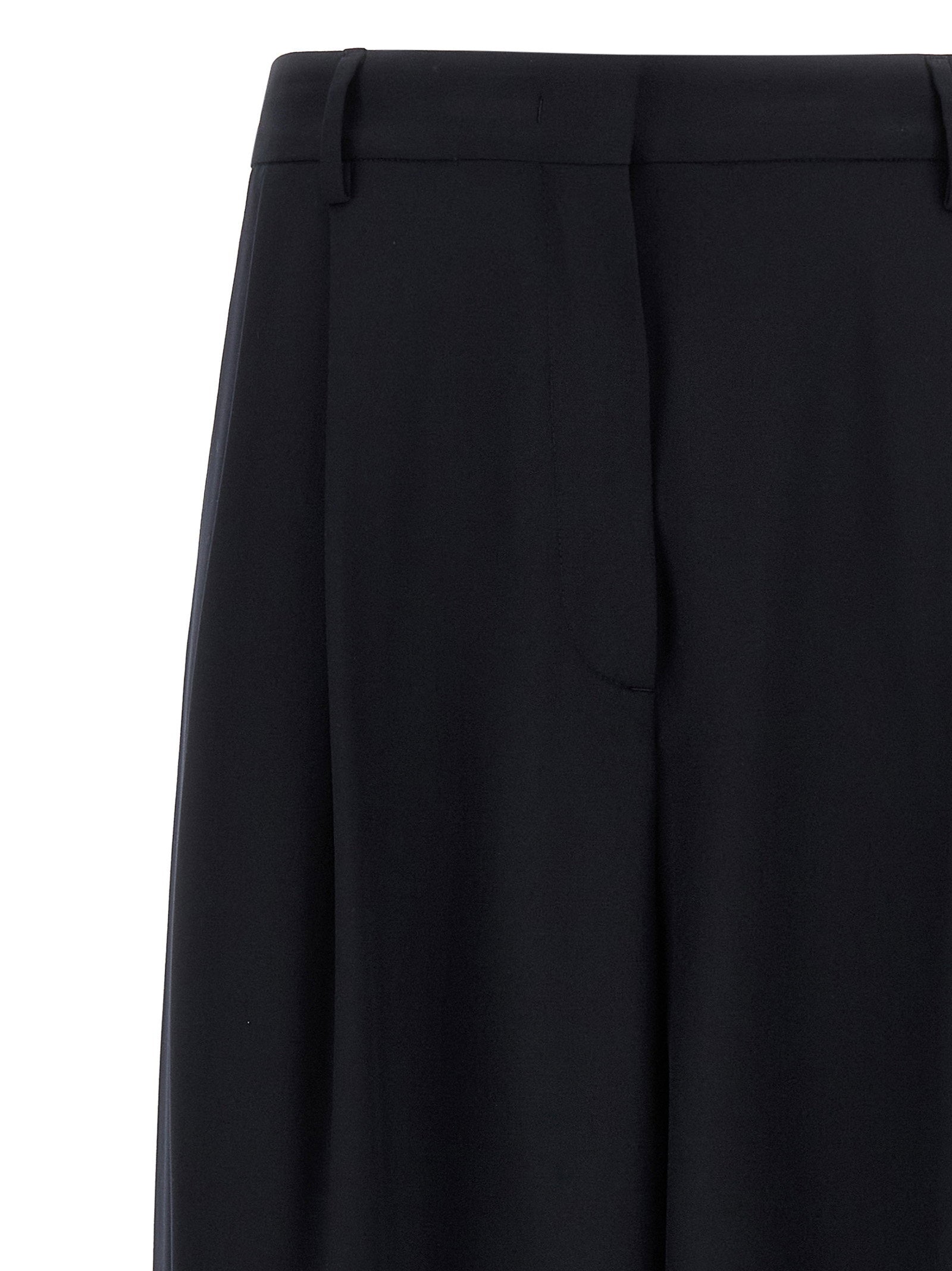 Fabiana Filippi Wide Range Of Trousers Blue