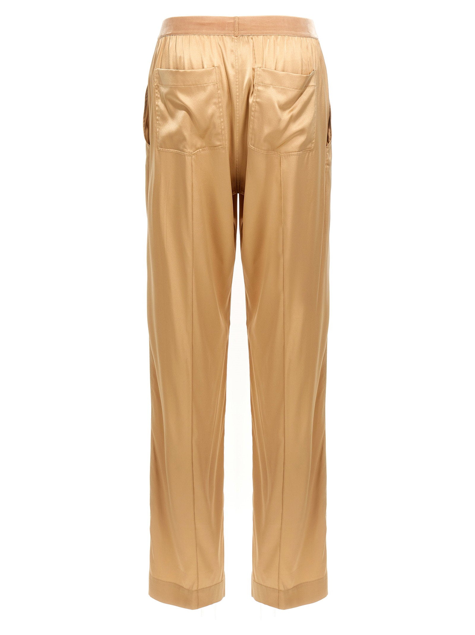 Tom Ford Silk Pants Beige