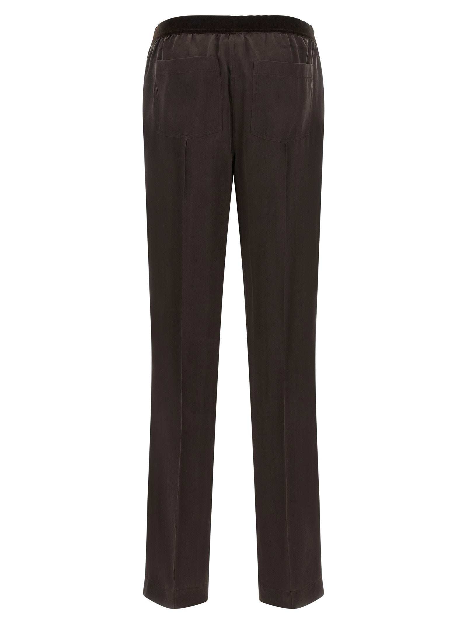 Tom Ford Silk Pants Brown