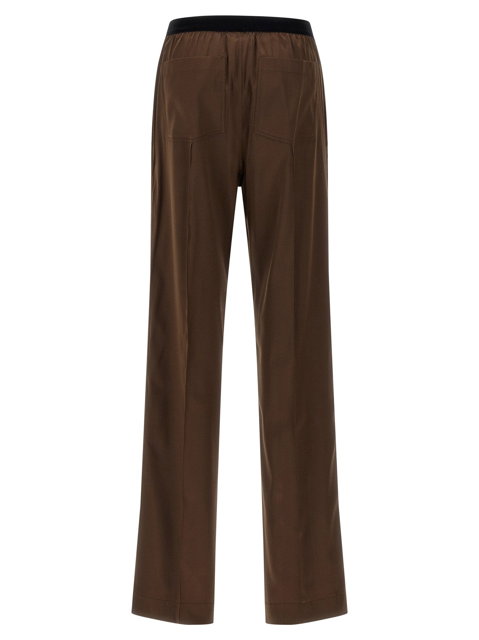 Tom Ford Silk Pants Brown