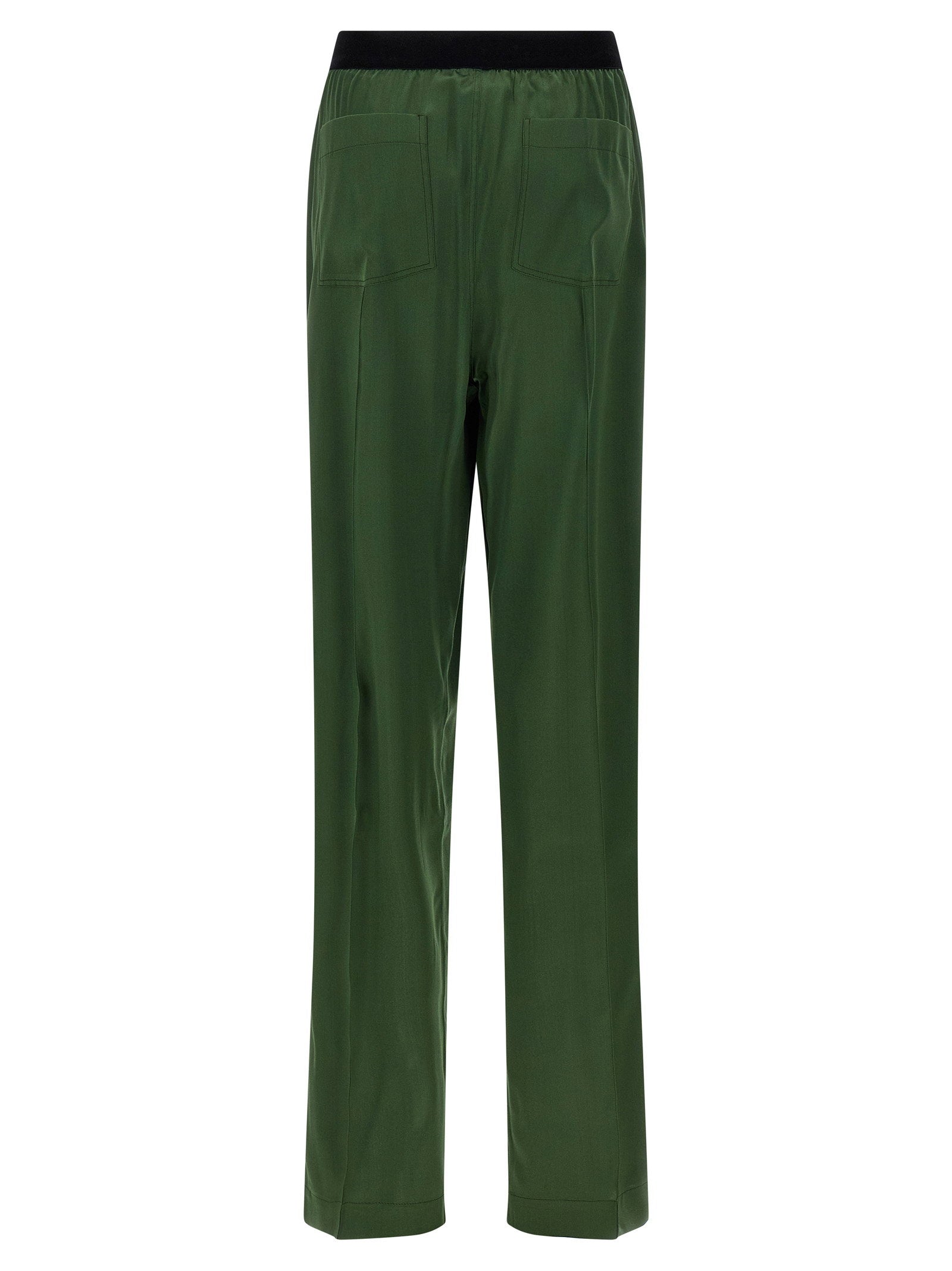 Tom Ford Silk Pants Green