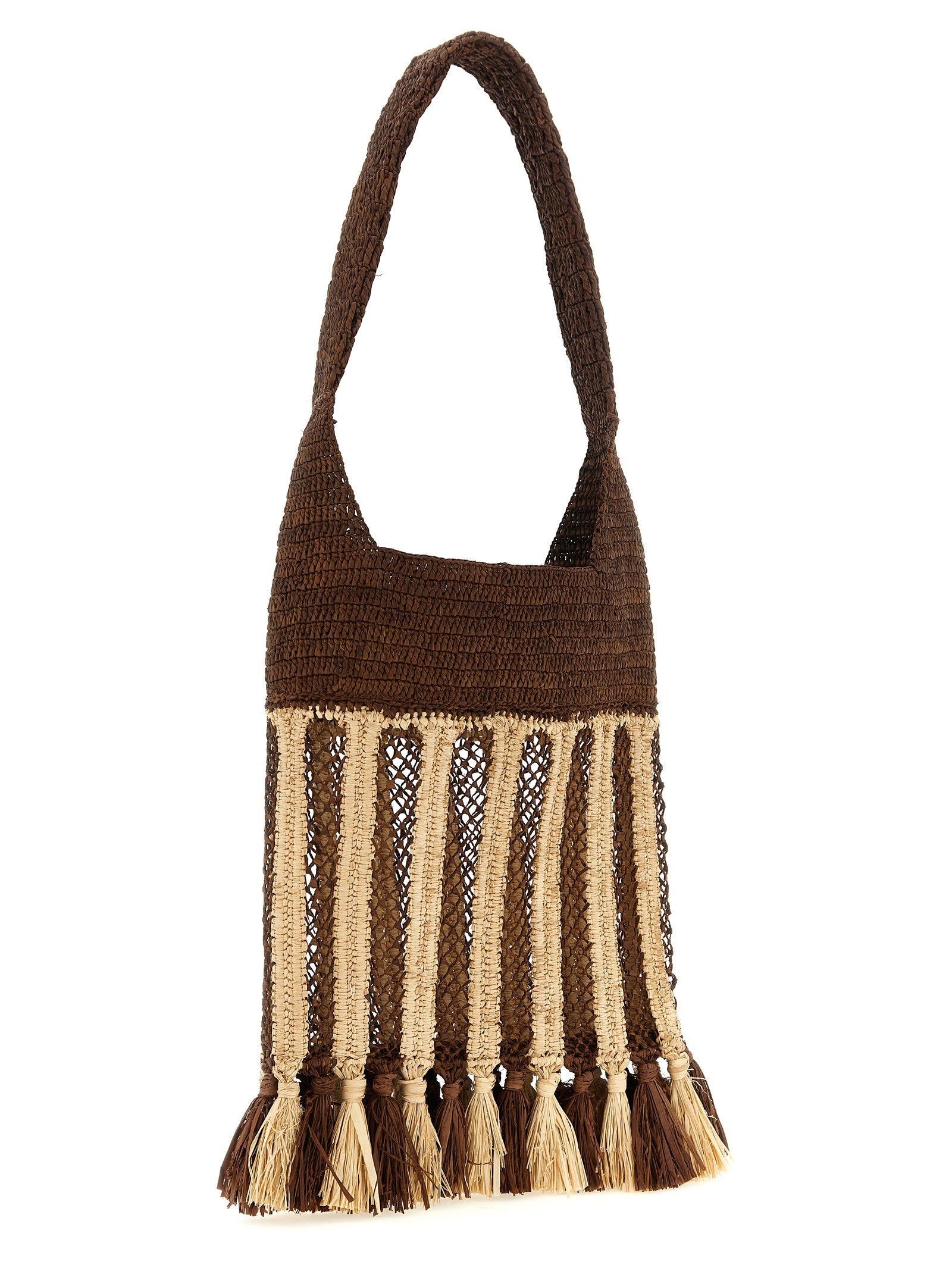 Isabel Marant Praia Small Shoulder Bag Brown