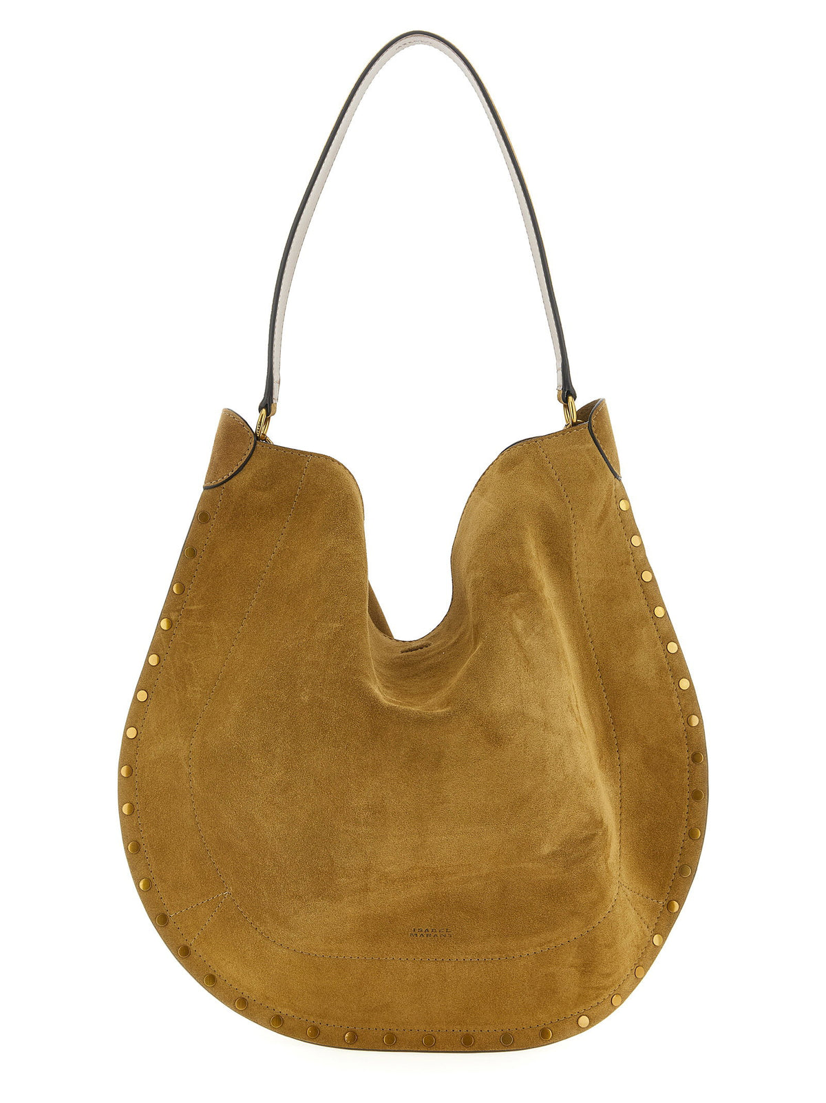 Isabel Marant Oskan Hobo Soft Shoulder Bag Brown
