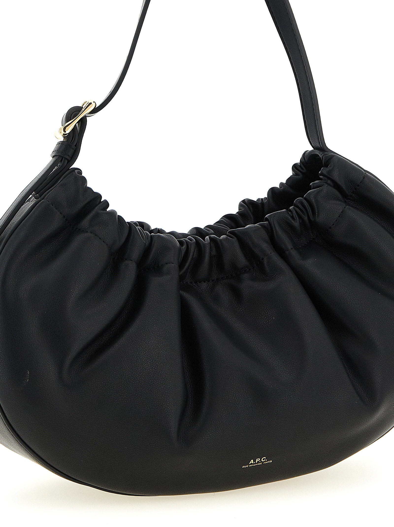 A.p.c. Ninon Hoop Shoulder Bag Black