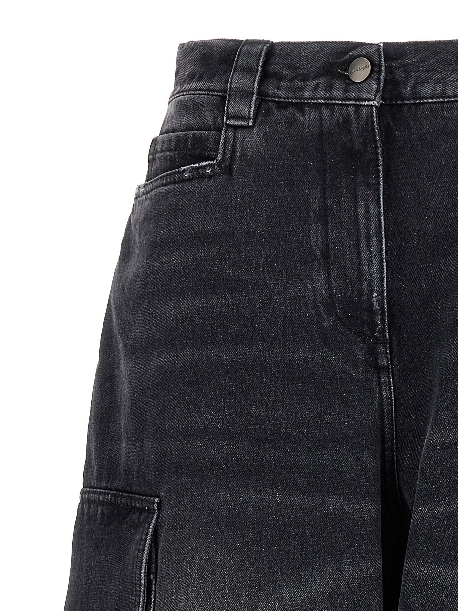 Palm Angels Parachute Jeans Gray