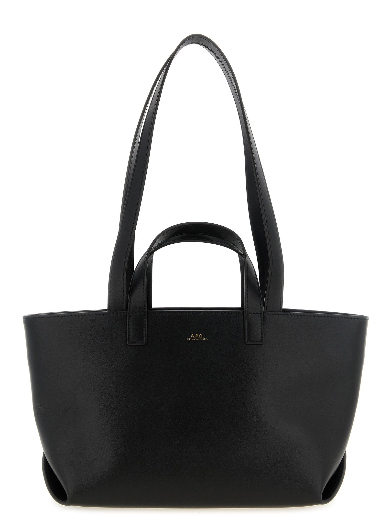 A.p.c. Small Le Drummer Shopping Bag Black