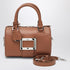 Roger Vivier Belle Vivier Bowling Bag in Cognac Brown Leather Brown