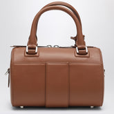 Roger Vivier Belle Vivier Bowling Bag in Cognac Brown Leather Brown
