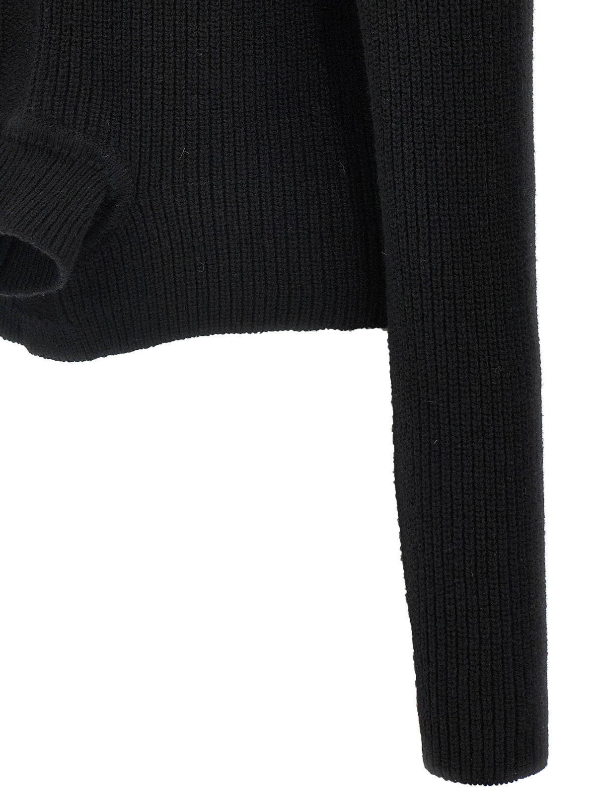 Rick Owens Headon Dbl Sweater Black