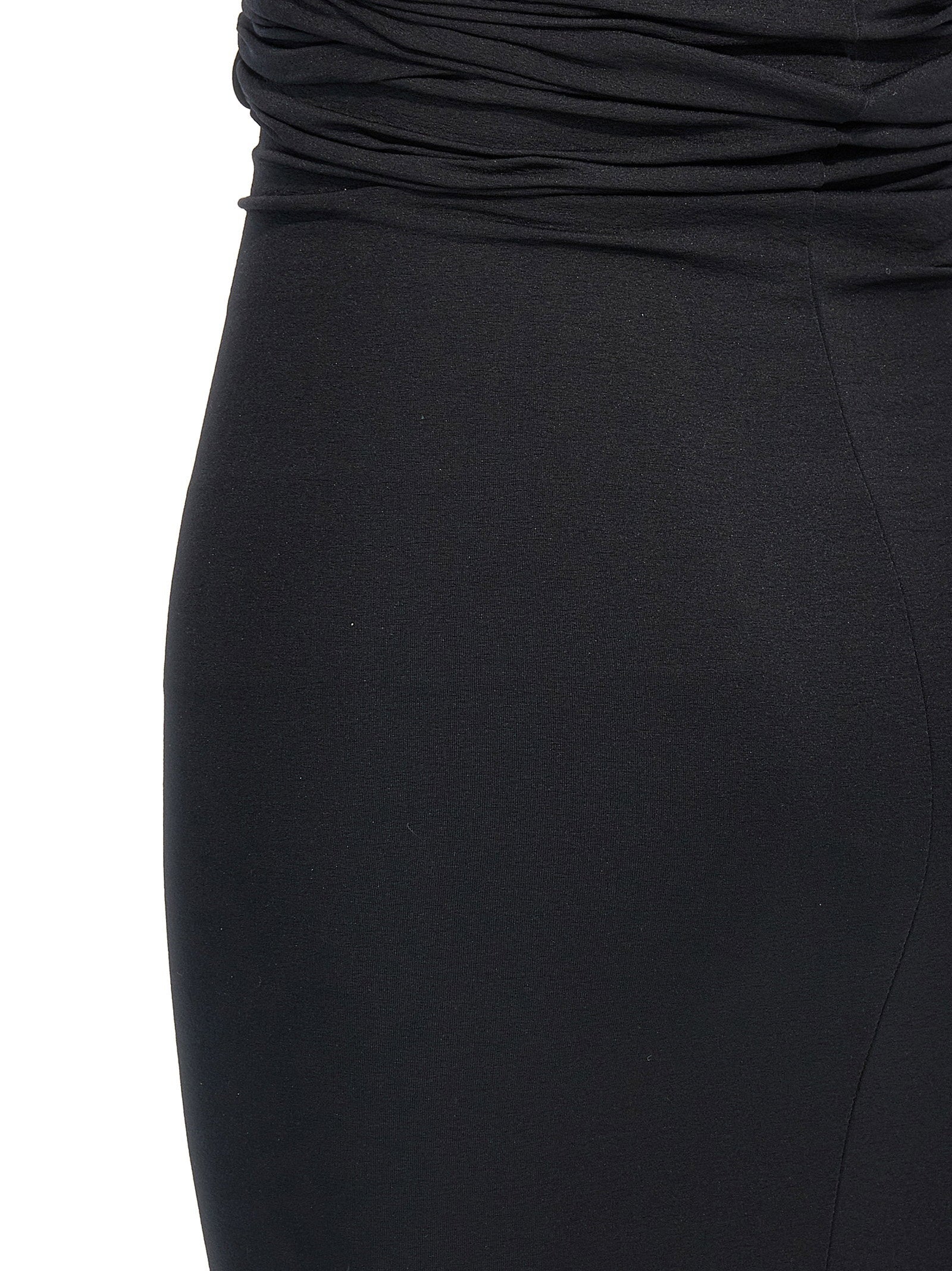 Rick Owens Prong Mini Dress Black