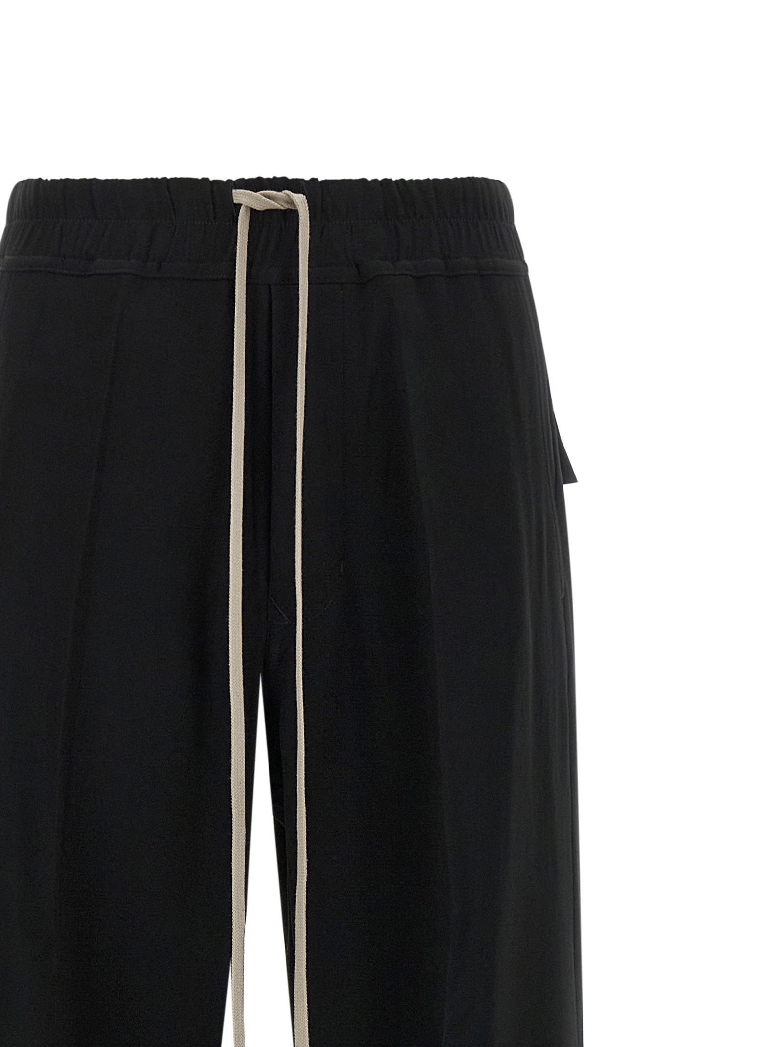 Rick Owens Dietrich Drawstring Pants Black