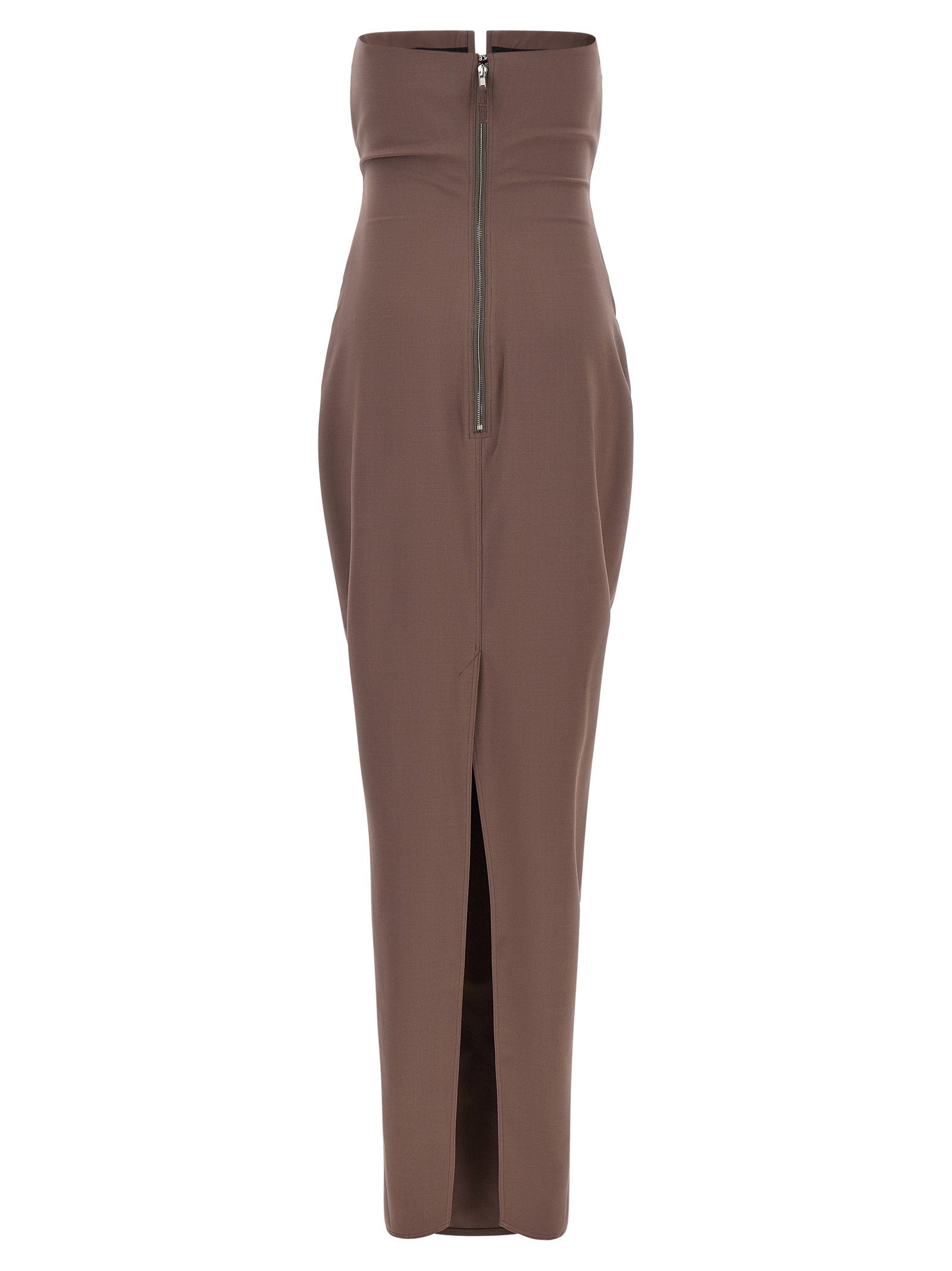 Rick Owens Prong Dress Brown