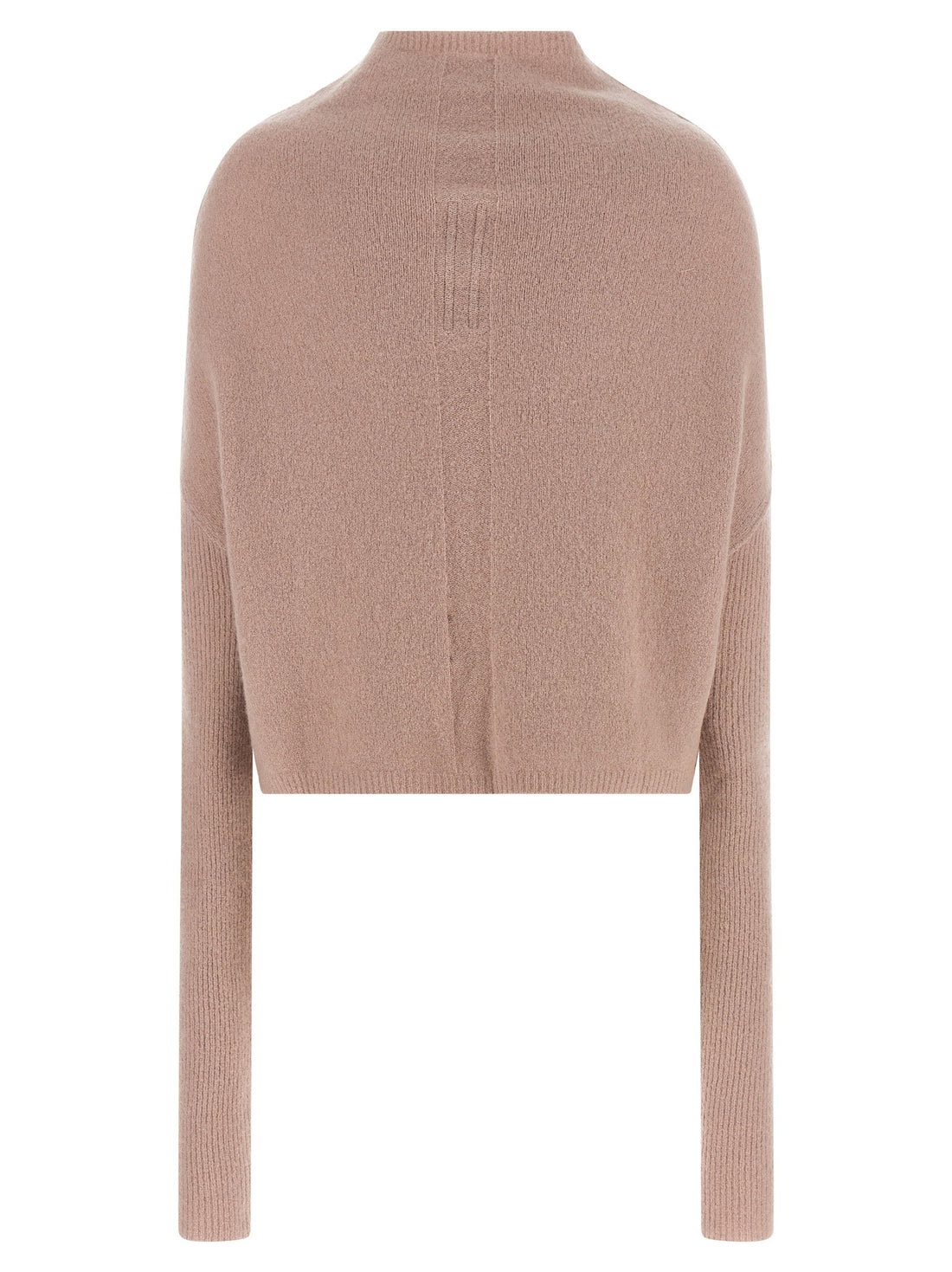 Rick Owens Ls Crater Sweater Pink