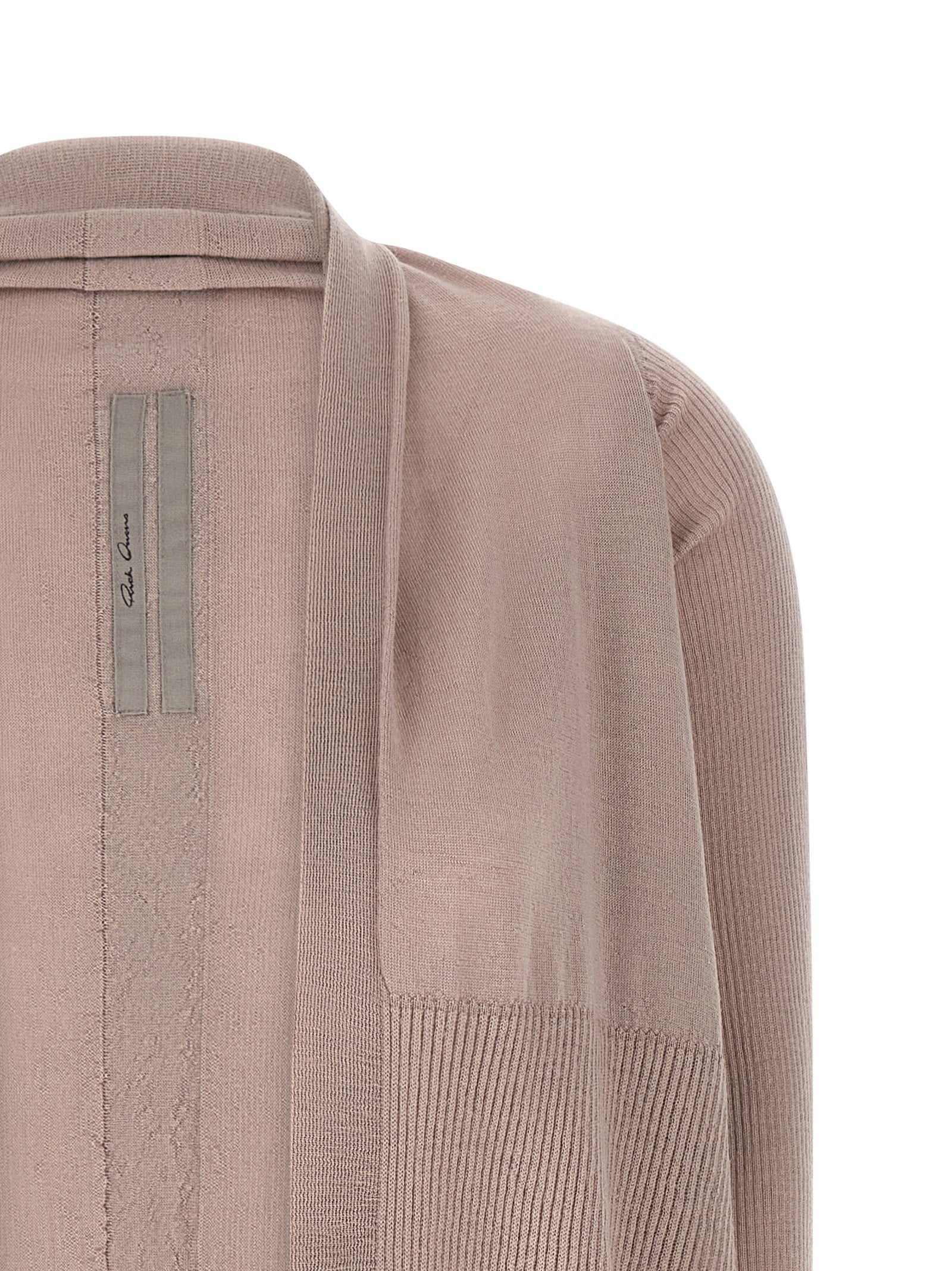 Rick Owens Medium Wrap Cardigan Pink