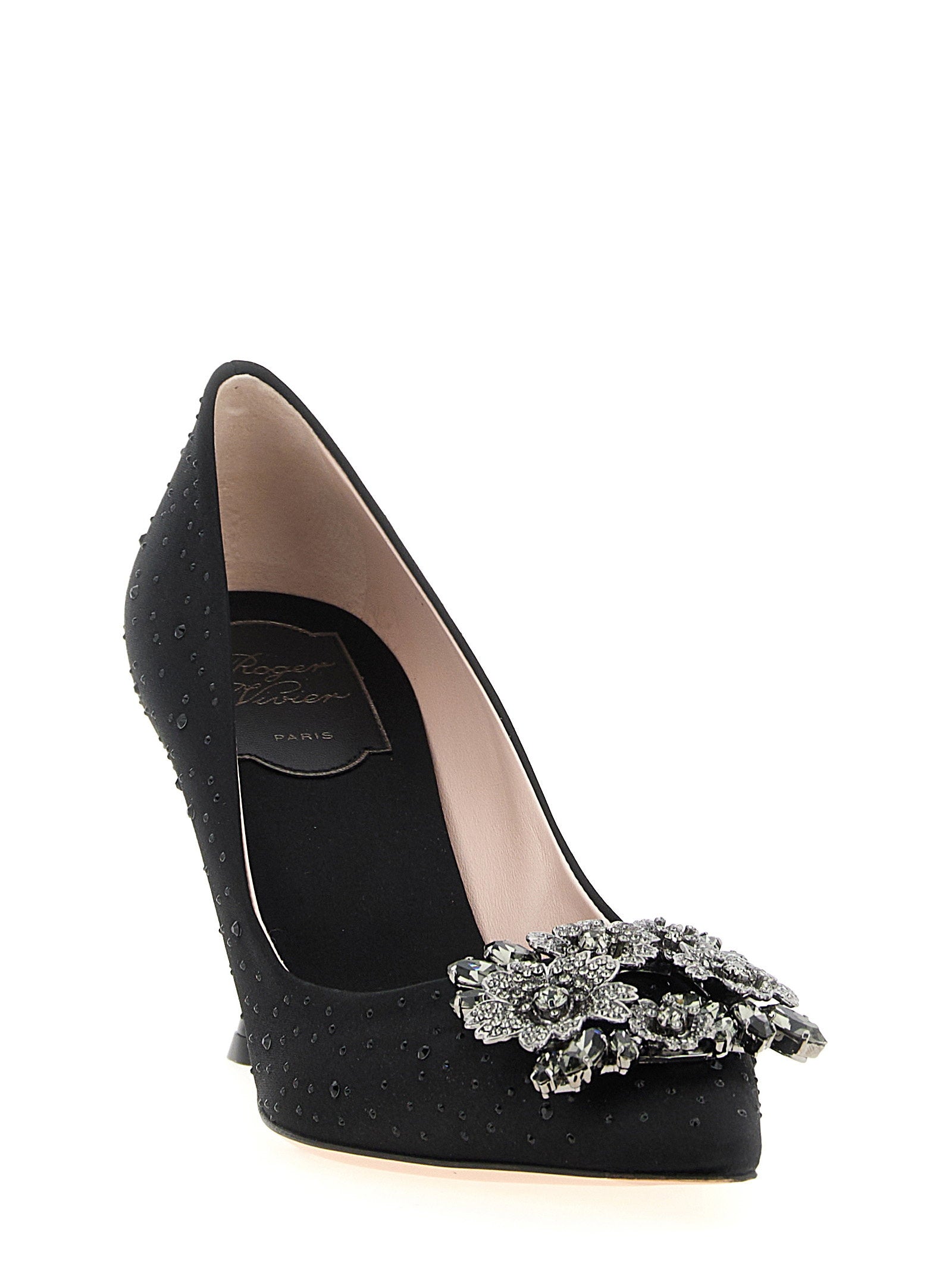 Roger Vivier Efflorescence Pumps Black