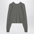Maison Margiela Green Mélange Wool Crewneck Sweater Green