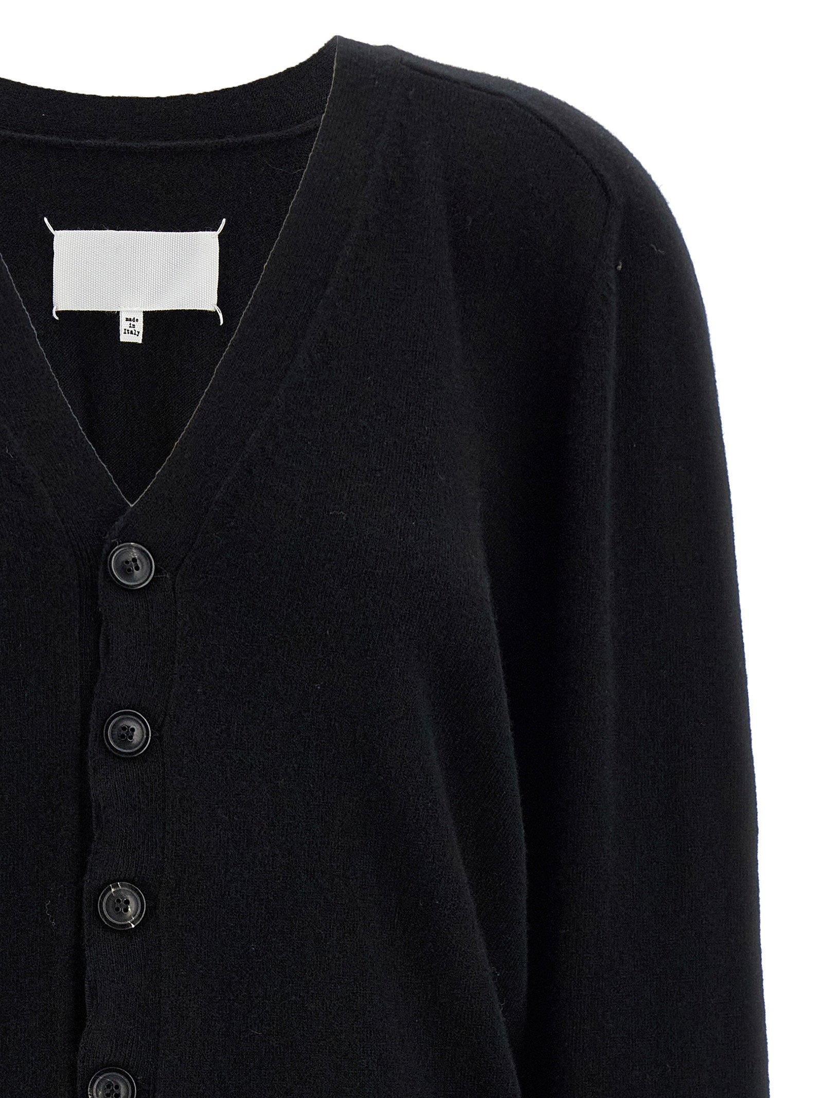 Maison Margiela Four Stitches Cardigan Black