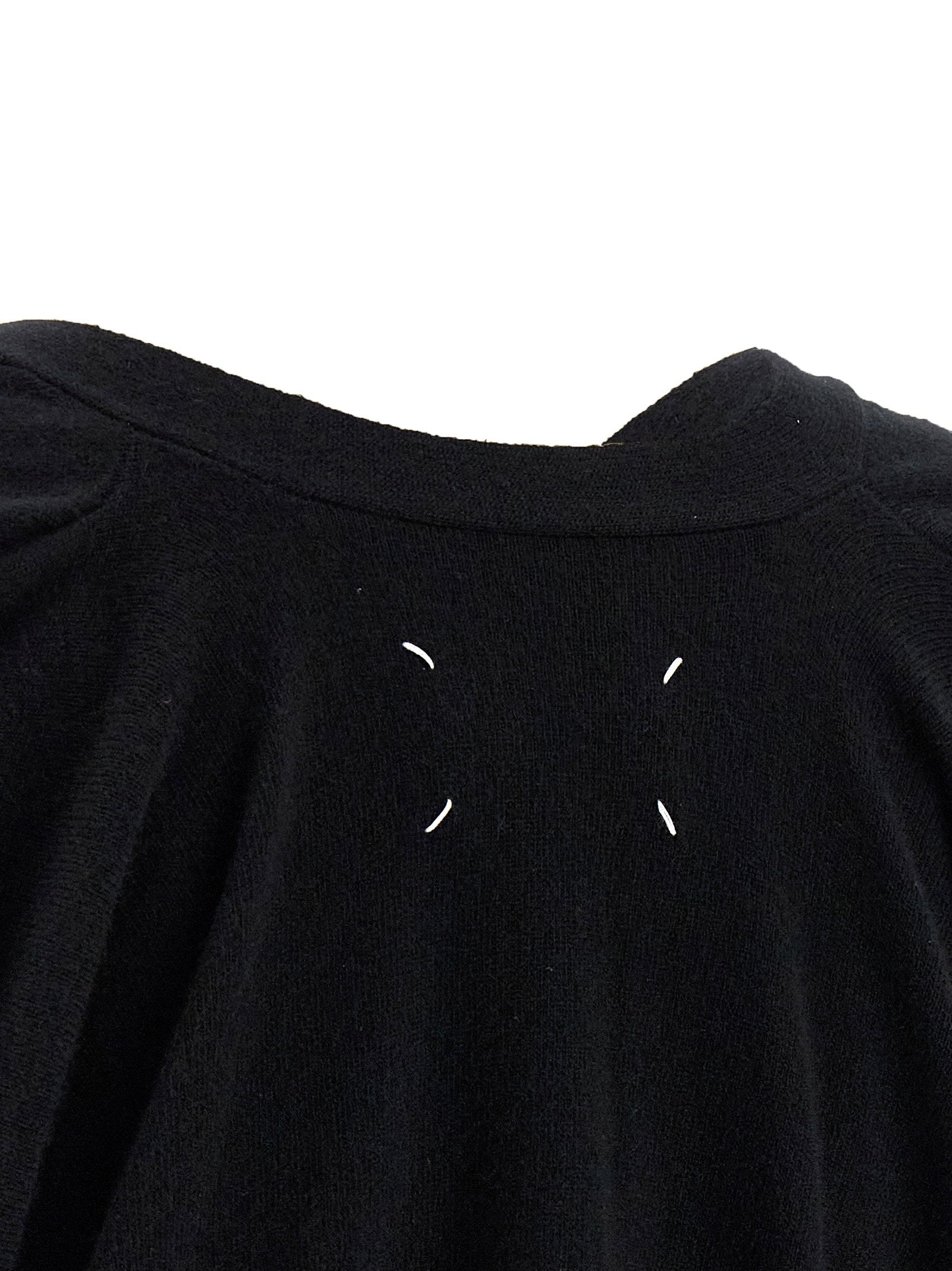 Maison Margiela Four Stitches Cardigan Black