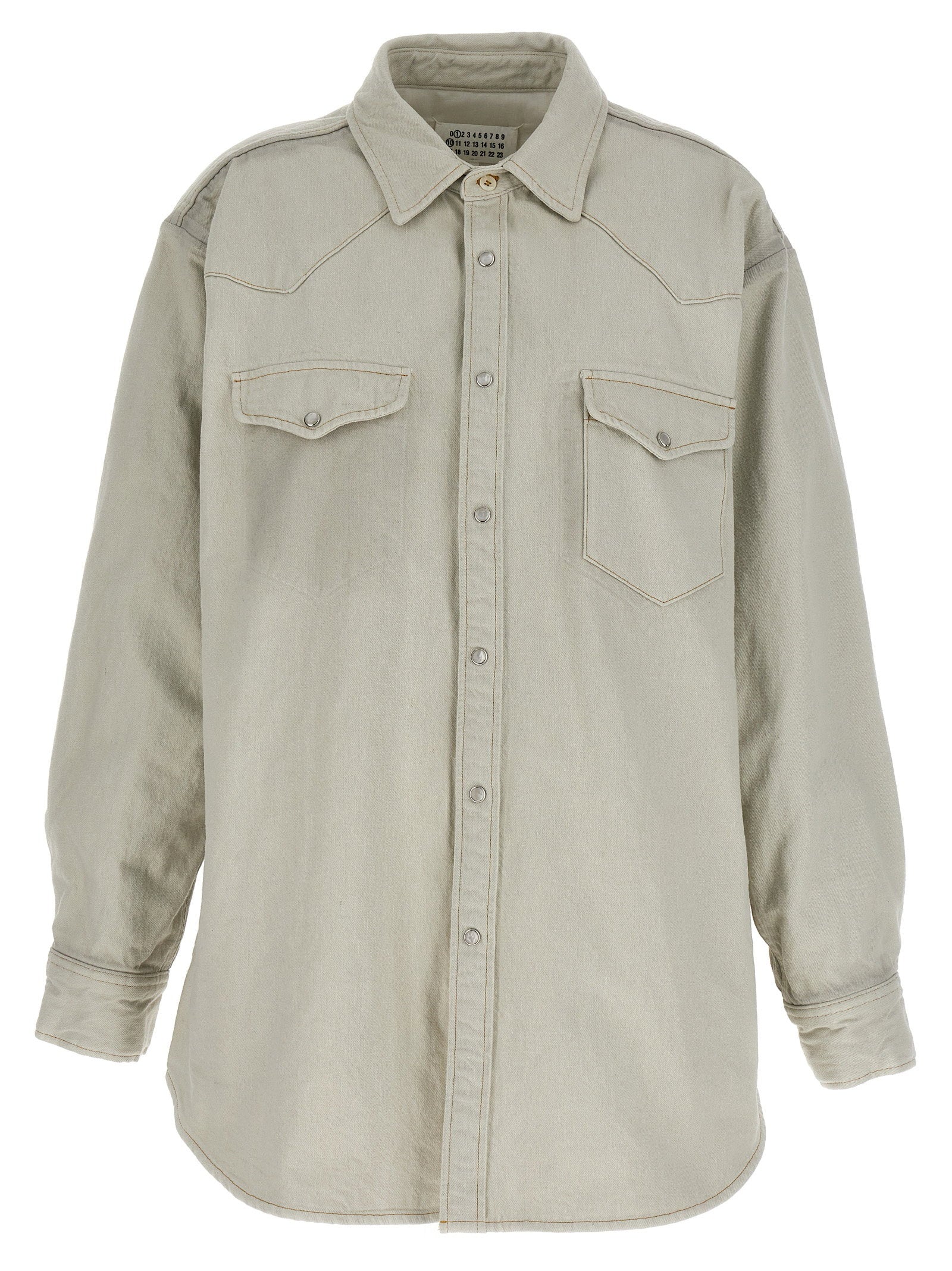 Maison Margiela Padded Overshirt White