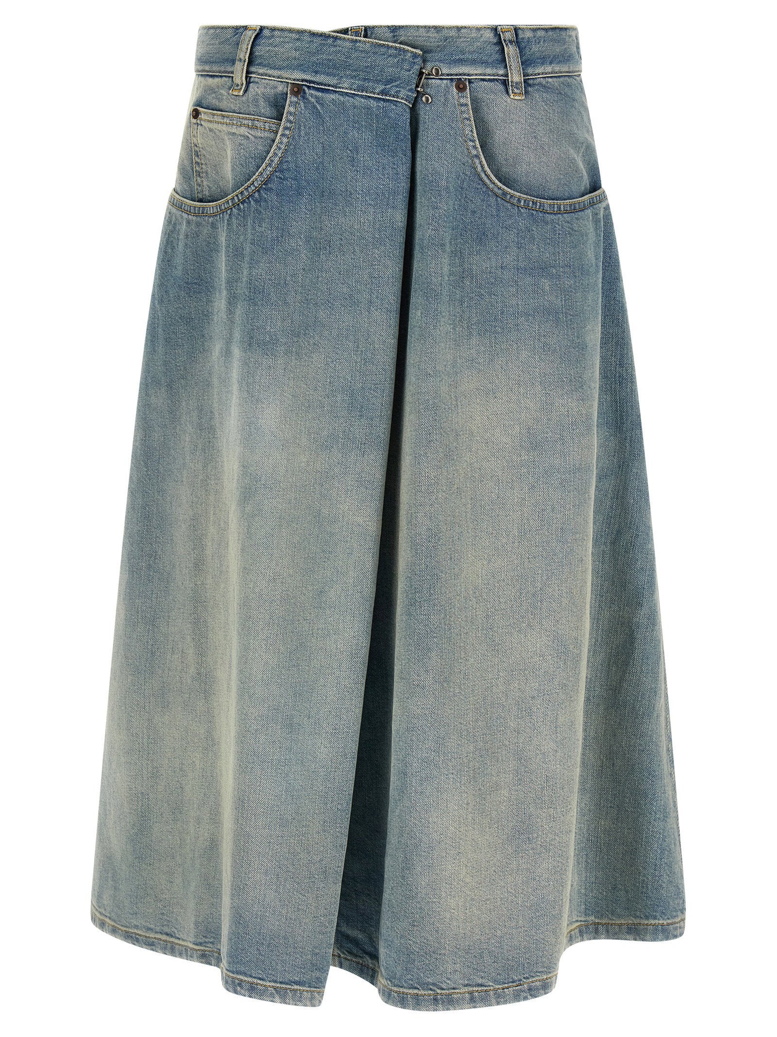 Maison Margiela Wrap Skirt Light blue