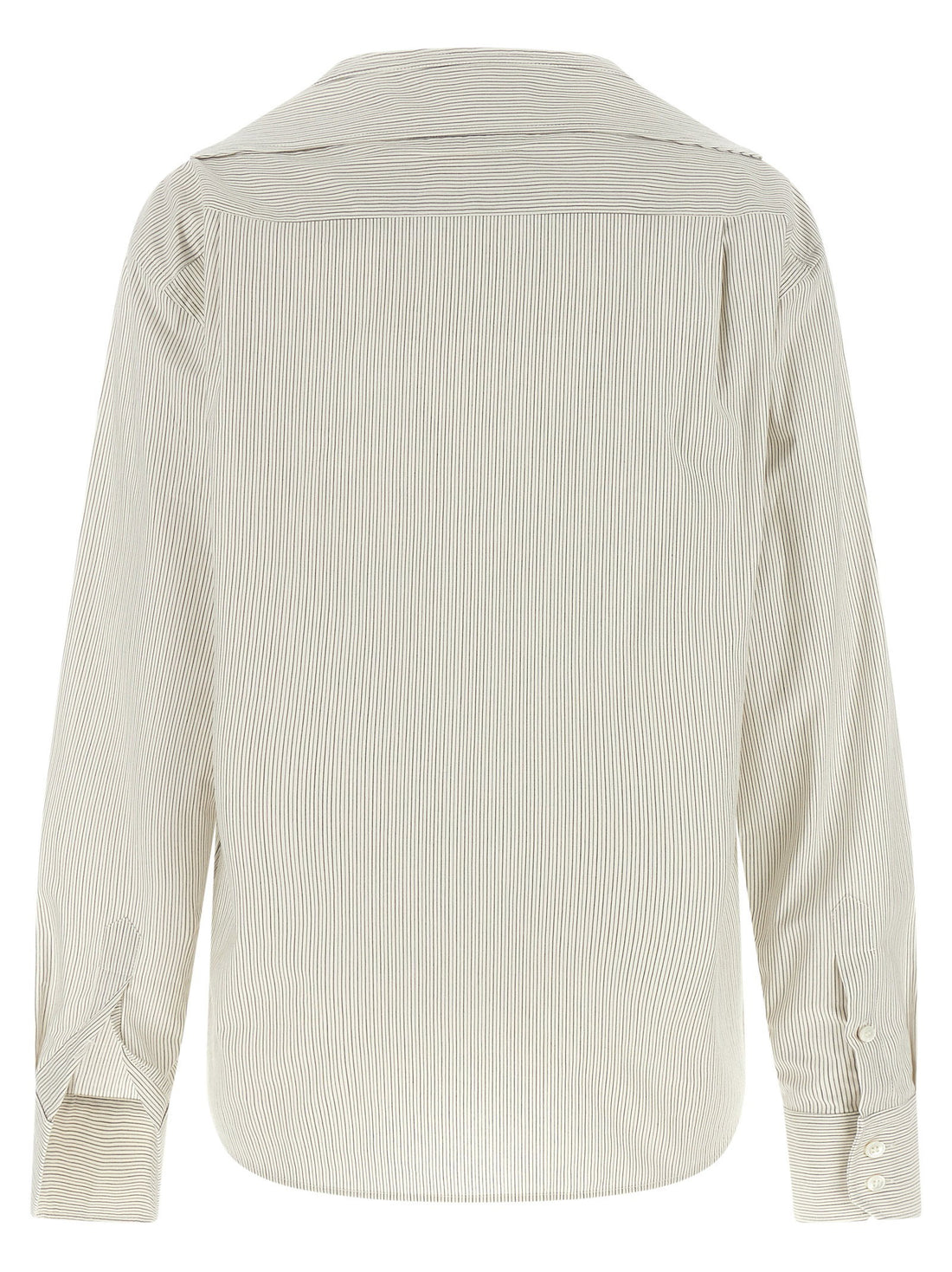 Mm6 Maison Margiela Trompe Loeil Collar Shirt Gray