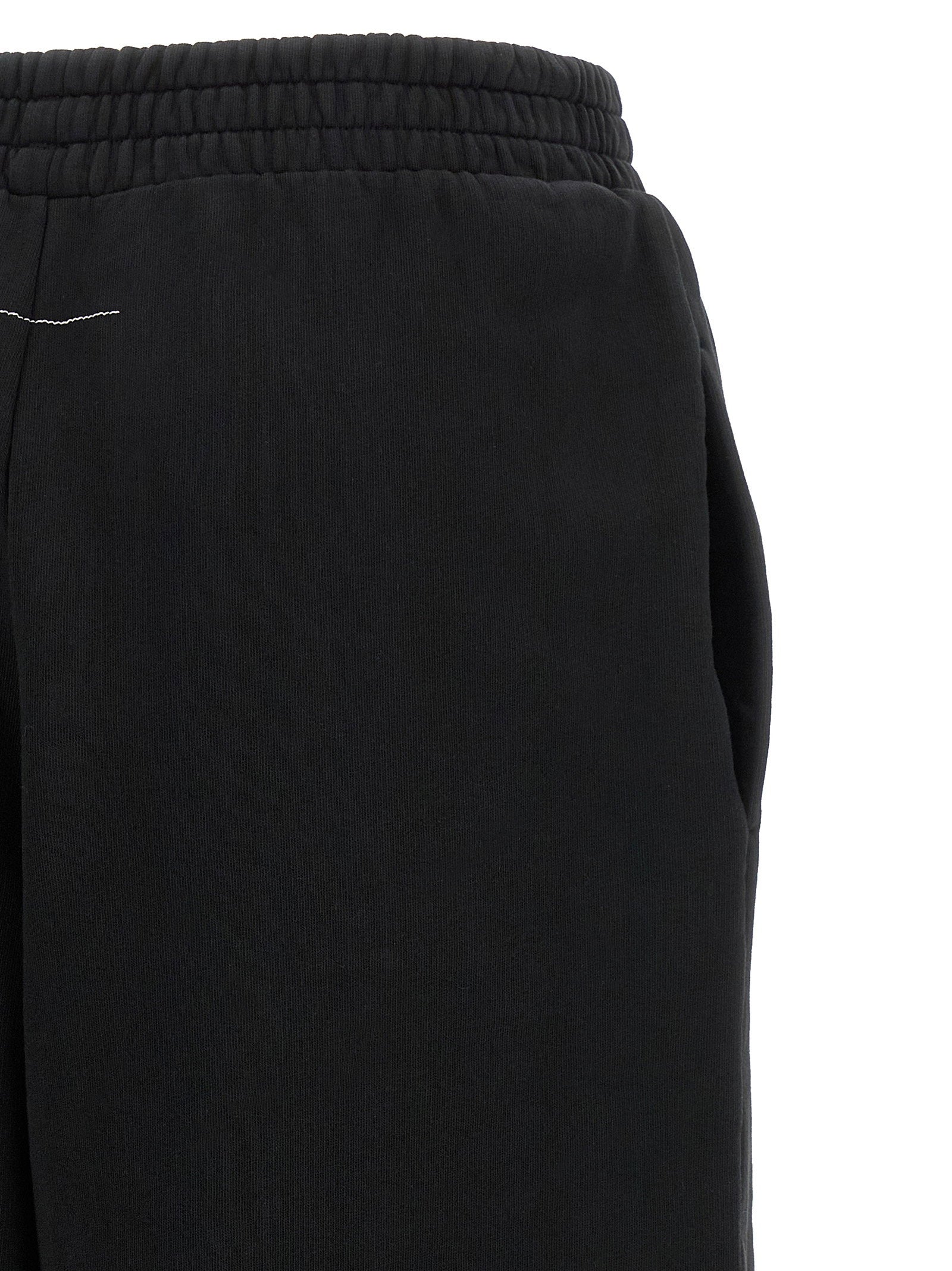 Mm6 Maison Margiela Split Joggers Black