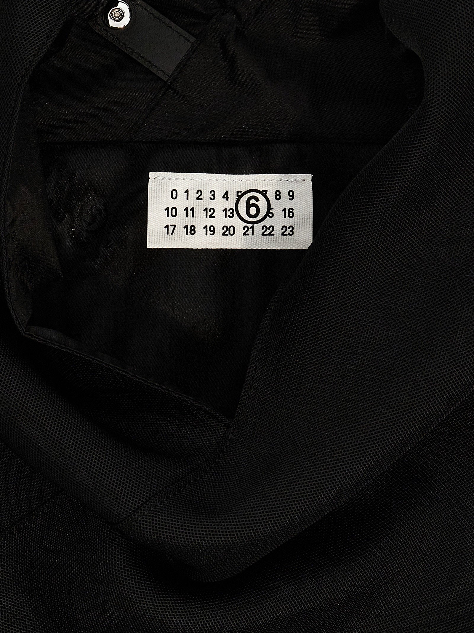 Mm6 Maison Margiela Classic Japanese Shoulder Bag Black
