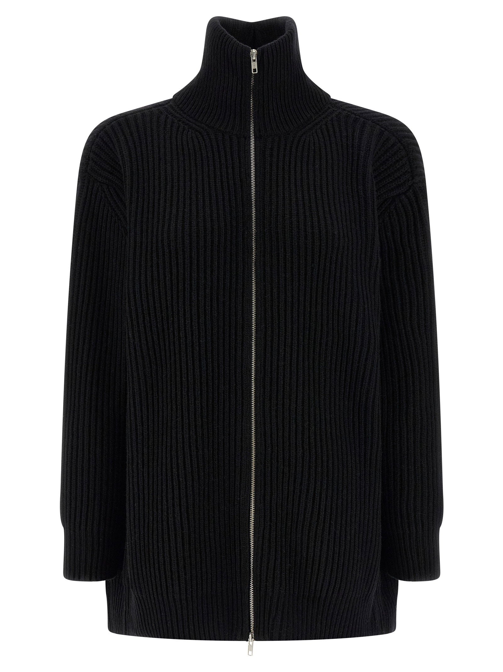 Mm6 Maison Margiela Cardigan Dress Black