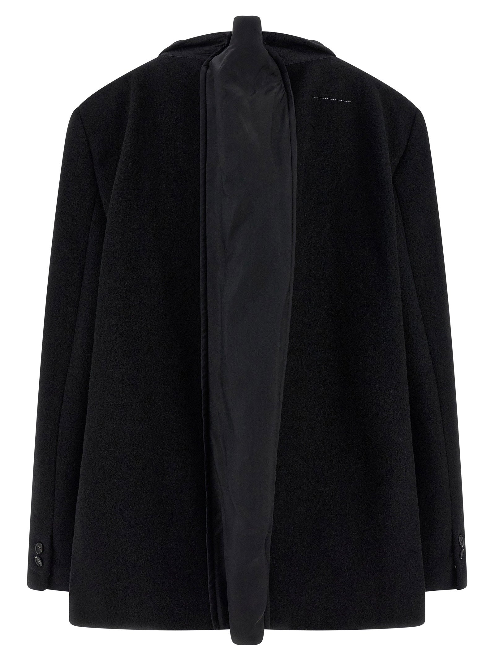 Mm6 Maison Margiela Back Panel Blazer Black