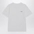 MM6 Maison Margiela White Cotton T-shirt with Numeric Patch White