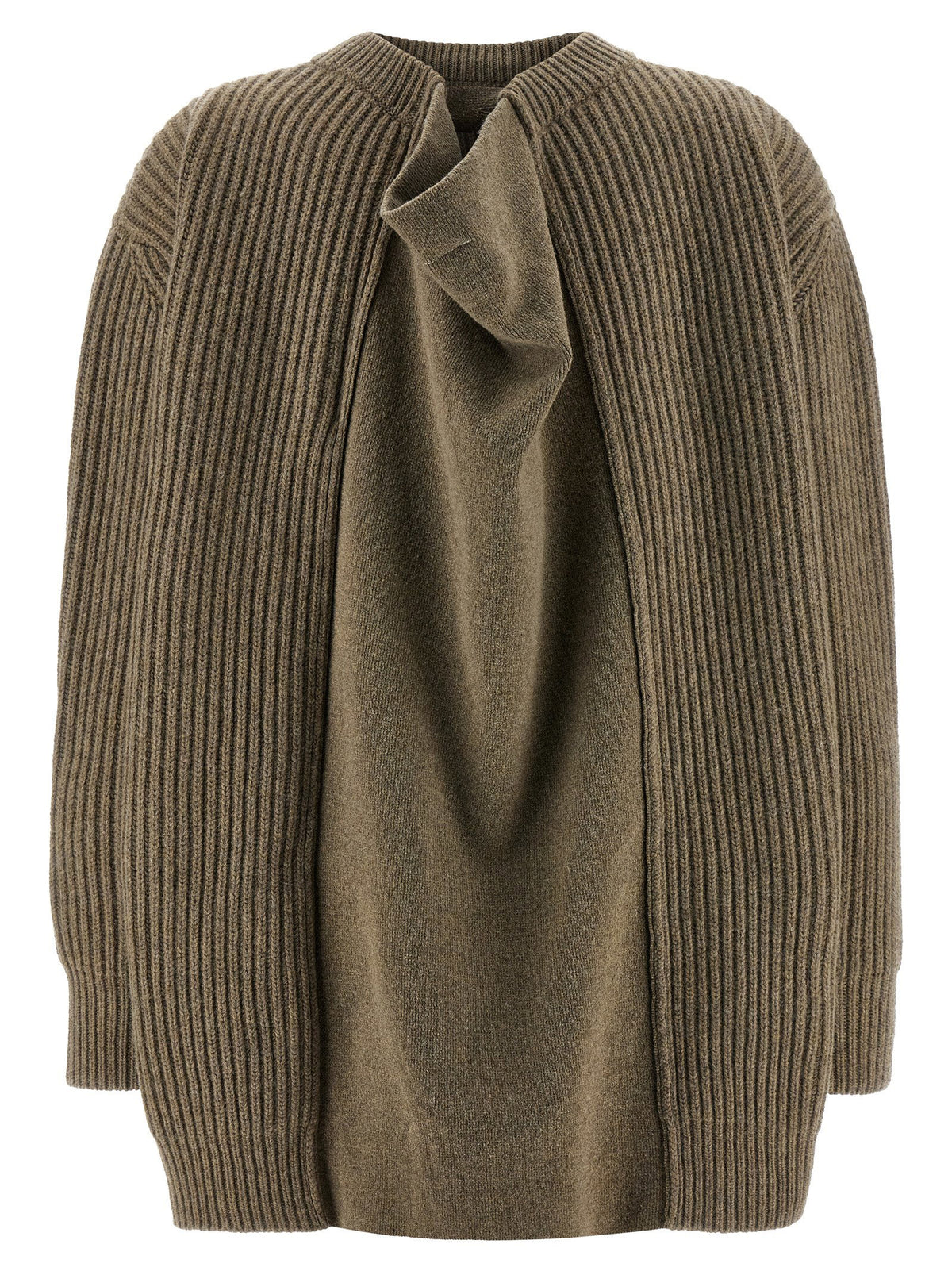 Mm6 Maison Margiela Sweater Dress Beige
