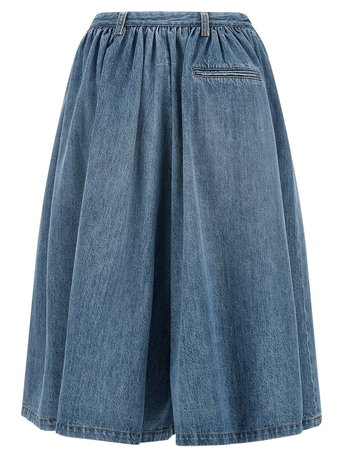 Mm6 Maison Margiela Numeric Signature Mm6 Bermuda Shorts Blue