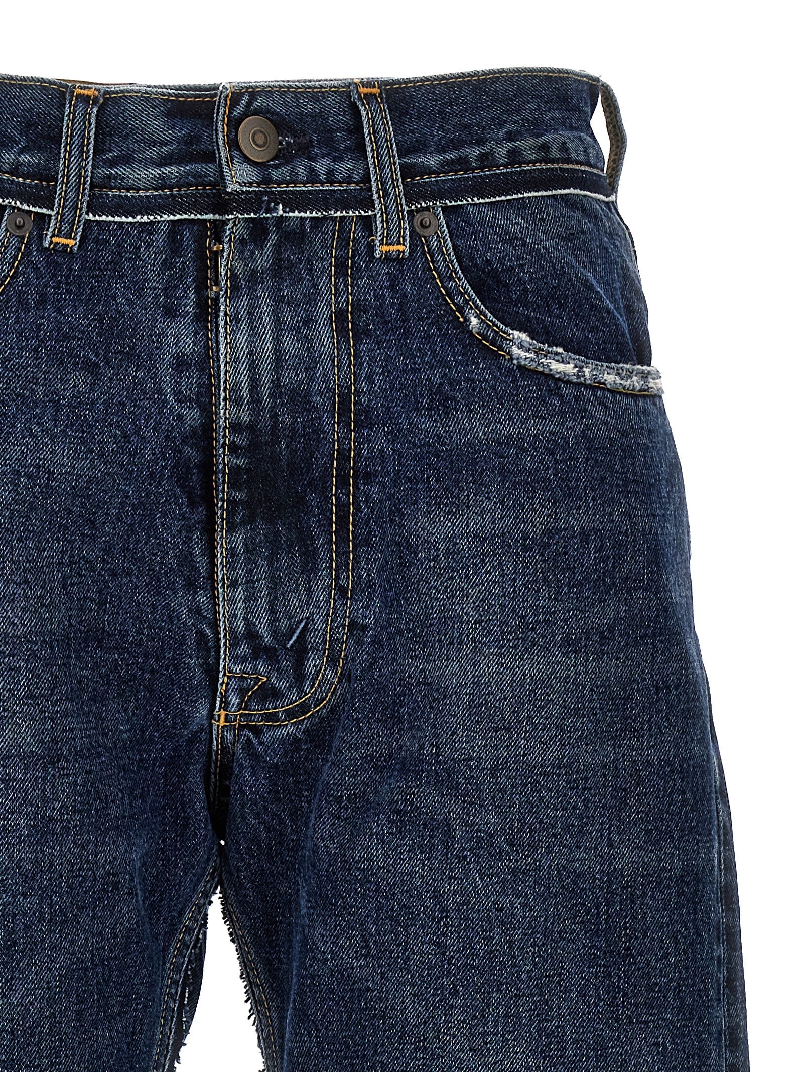 Maison Margiela Pendleton Jeans Blue