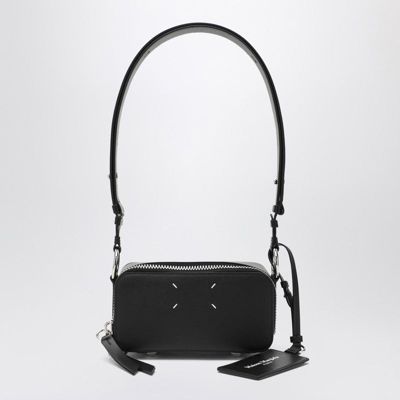 Maison Margiela Black Leather Doll Tote Bag Black