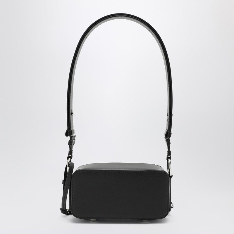 Maison Margiela Black Leather Doll Tote Bag Black